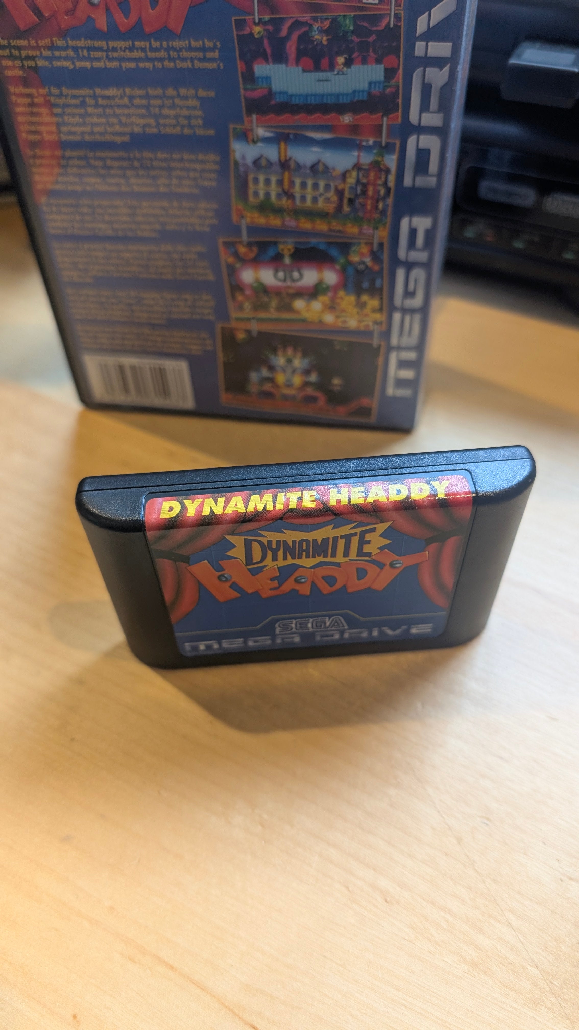 Dynamite Headdy - Sega Mega Drive - Boxed No Manual - VGC - Tested & Working