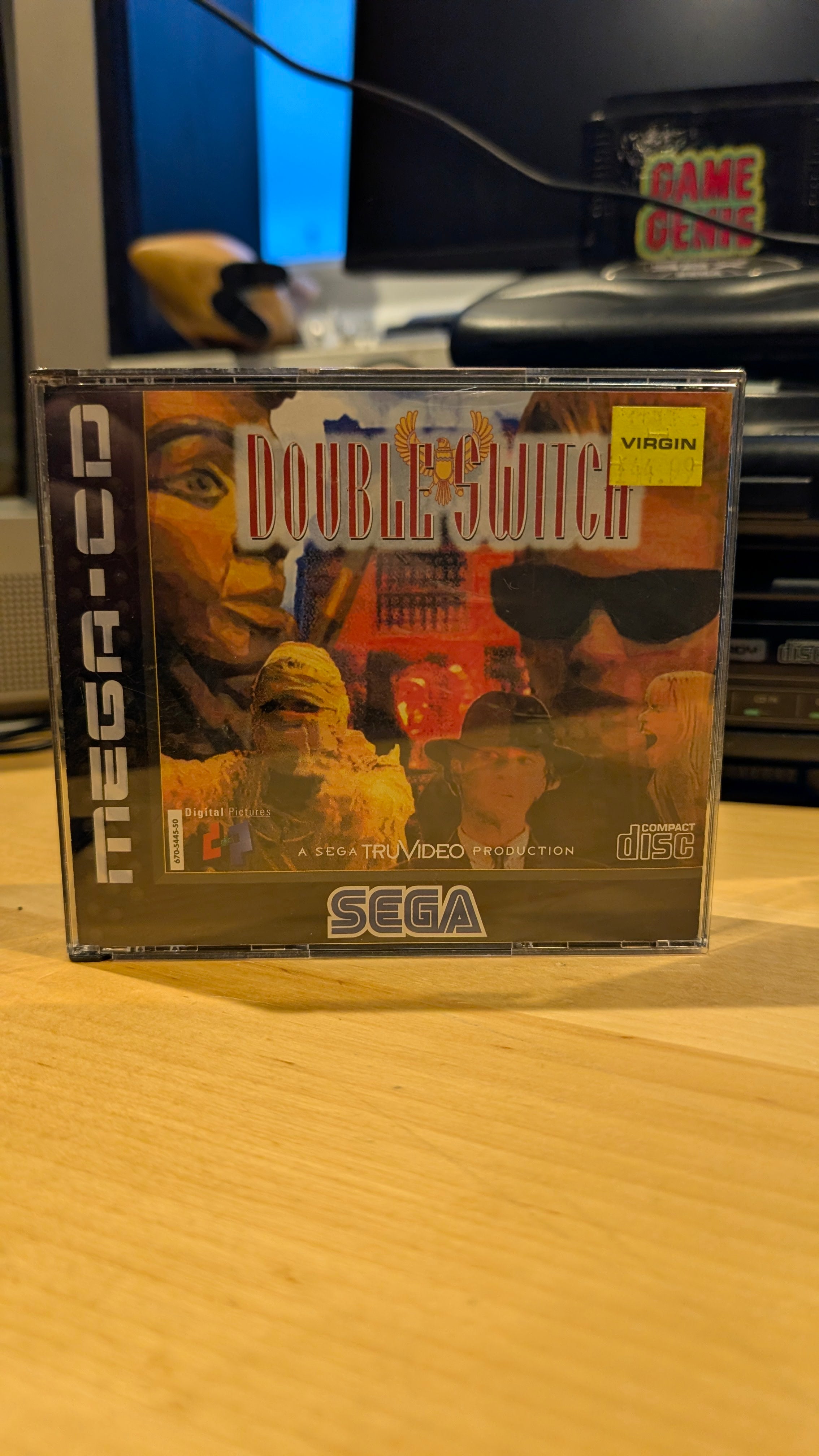 Double Switch - Sega Mega CD - CIB - Tested & Working
