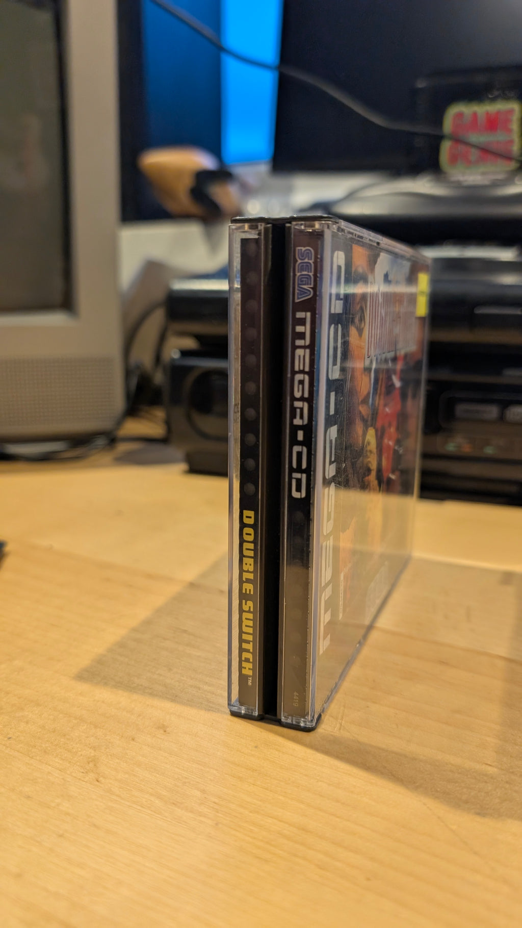 Double Switch - Sega Mega CD - CIB - Tested & Working