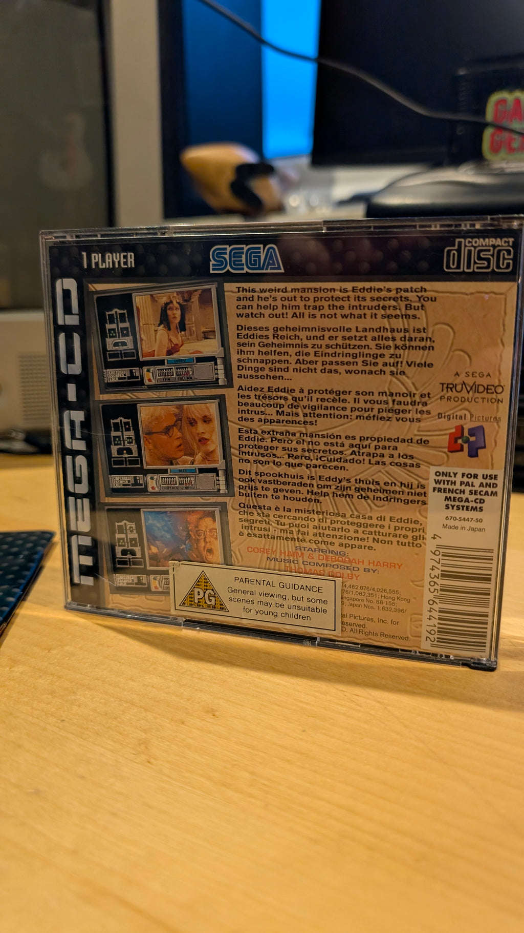 Double Switch - Sega Mega CD - CIB - Tested & Working