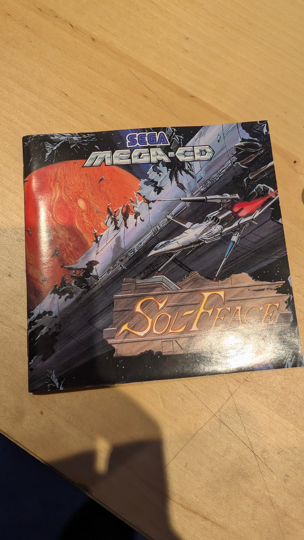 Cobra Command & Sol-Feace - Sega Mega CD - CIB - Tested & Working