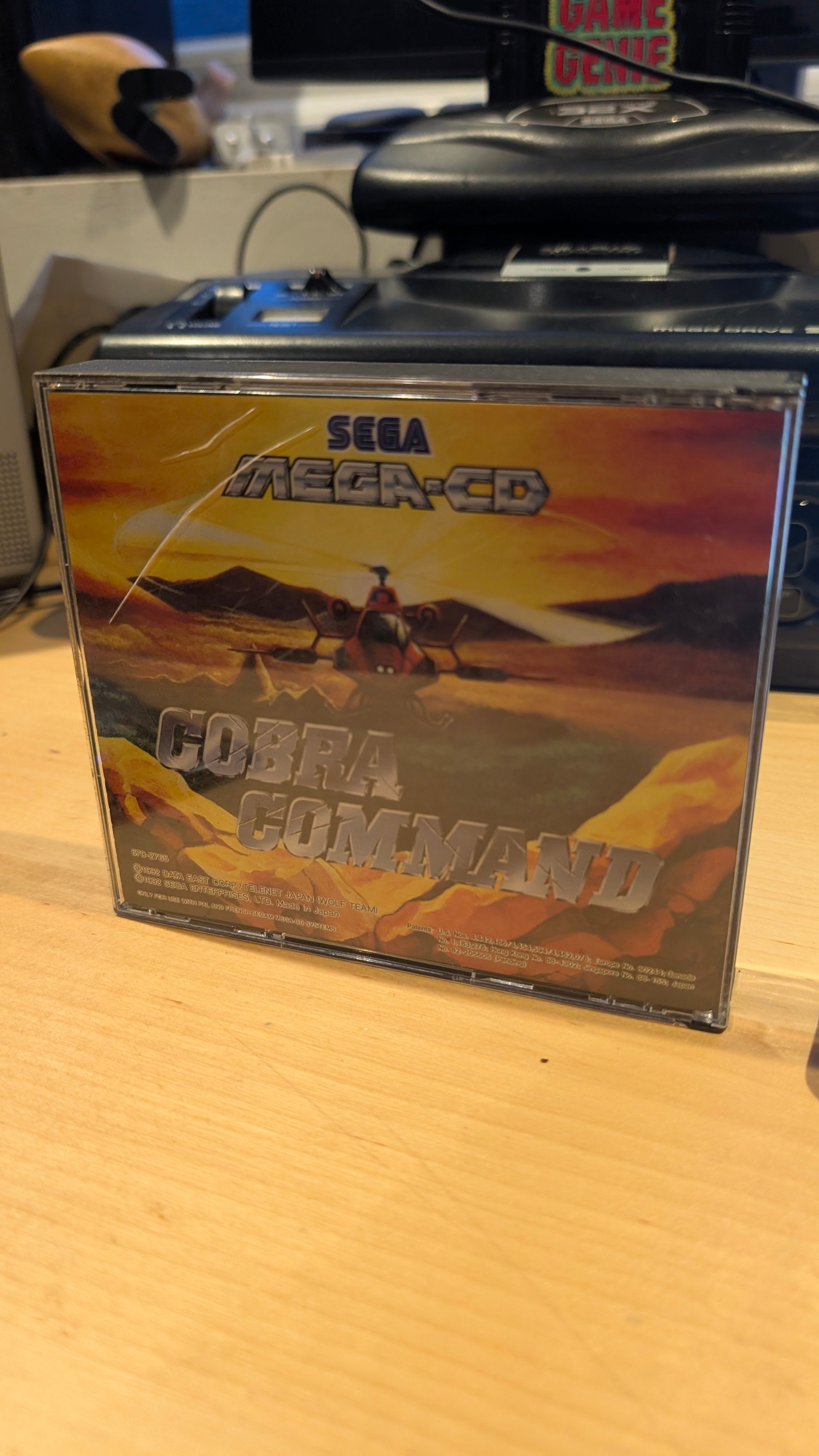 Cobra Command & Sol-Feace - Sega Mega CD - CIB - Tested & Working