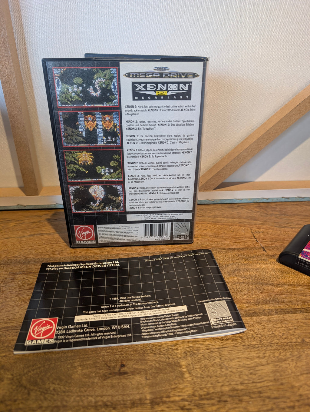 Xenon 2: Megablast - Sega Mega Drive - CIB - VGC - Tested & Working