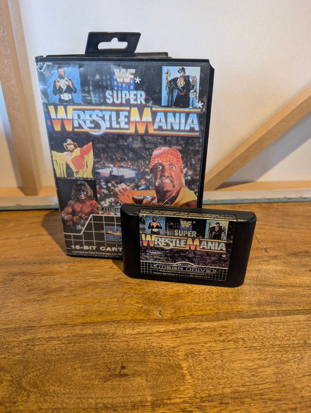 WWF Super WrestleMania - Sega Mega Drive - Boxed No Manual - Tested & Working