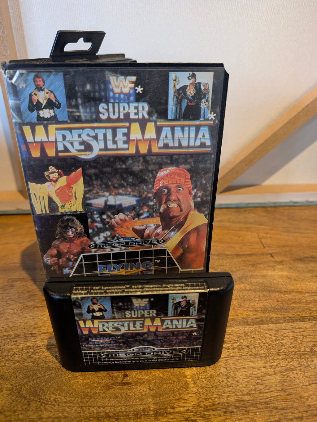 WWF Super WrestleMania - Sega Mega Drive - Boxed No Manual - Tested & Working