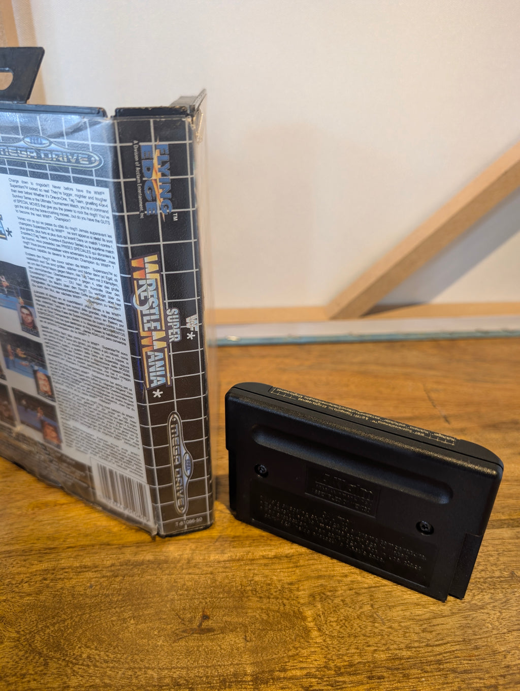 WWF Super WrestleMania - Sega Mega Drive - Boxed No Manual - Tested & Working