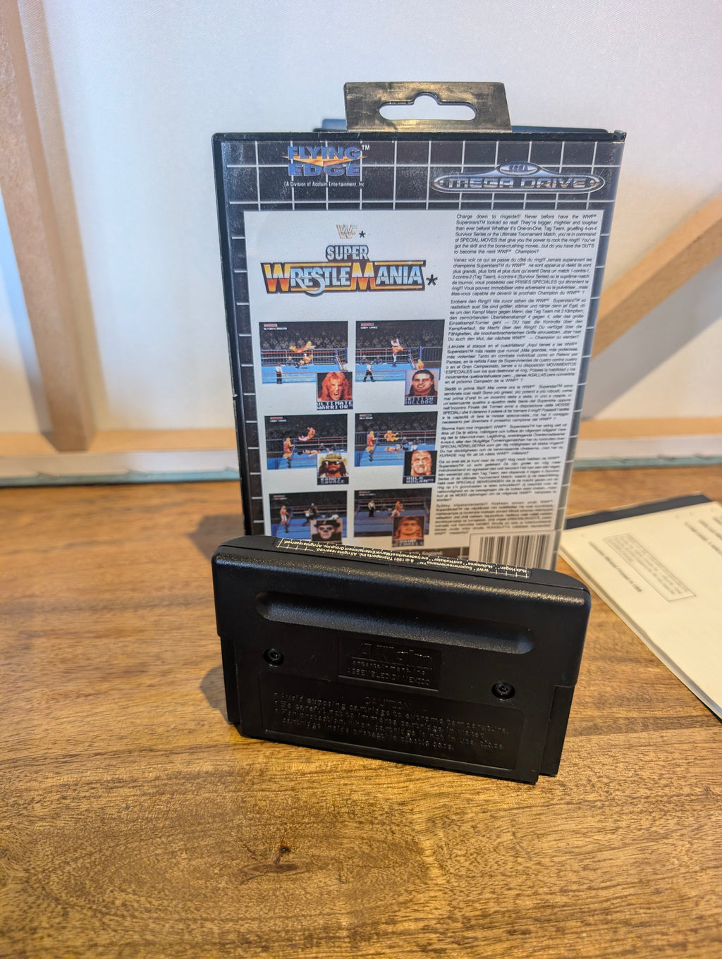 WWF Super WrestleMania - Sega Mega Drive - CIB - Tested & Working