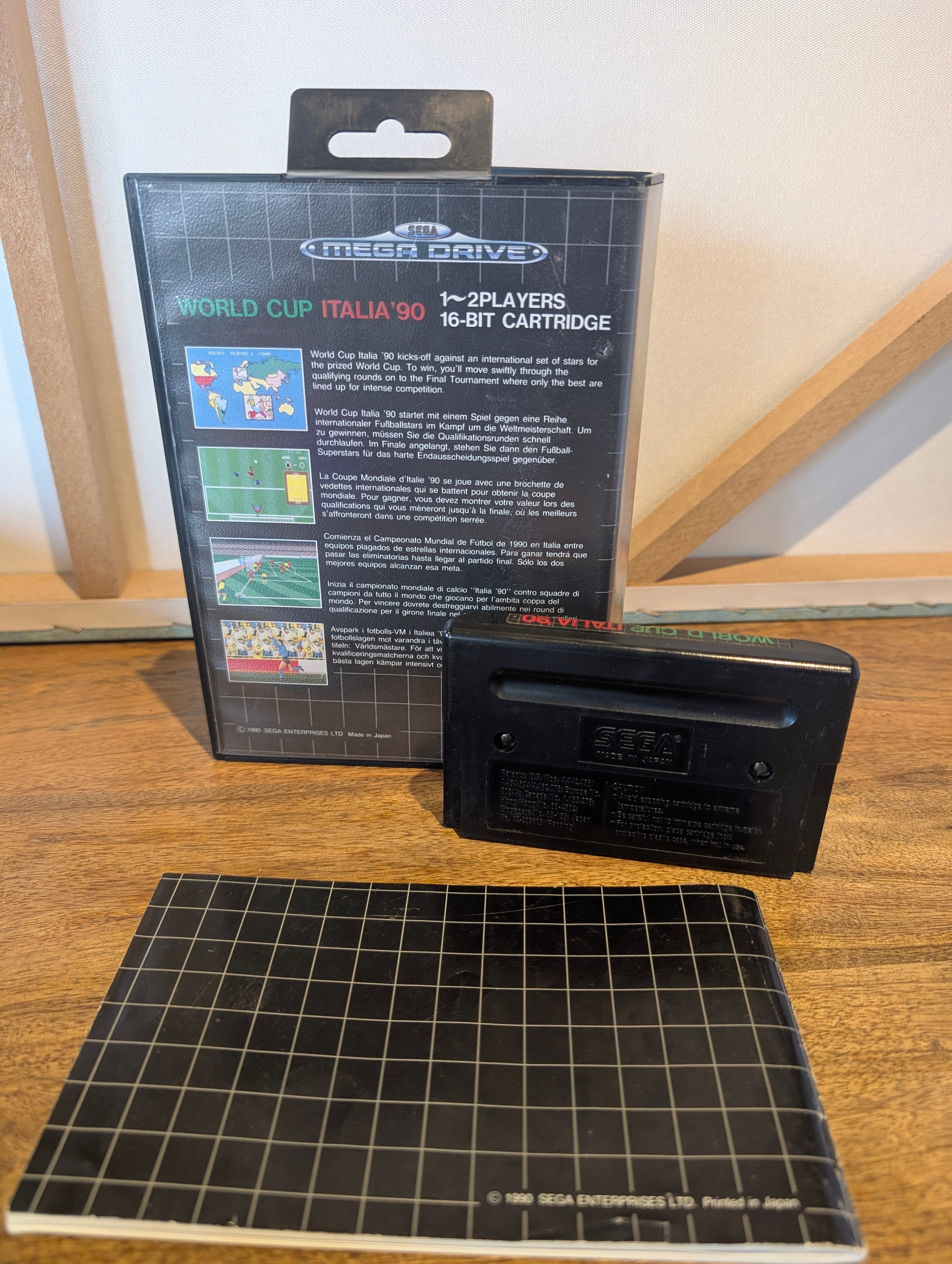 World Cup Italia 90 - Sega Mega Drive - CIB - Tested & Working