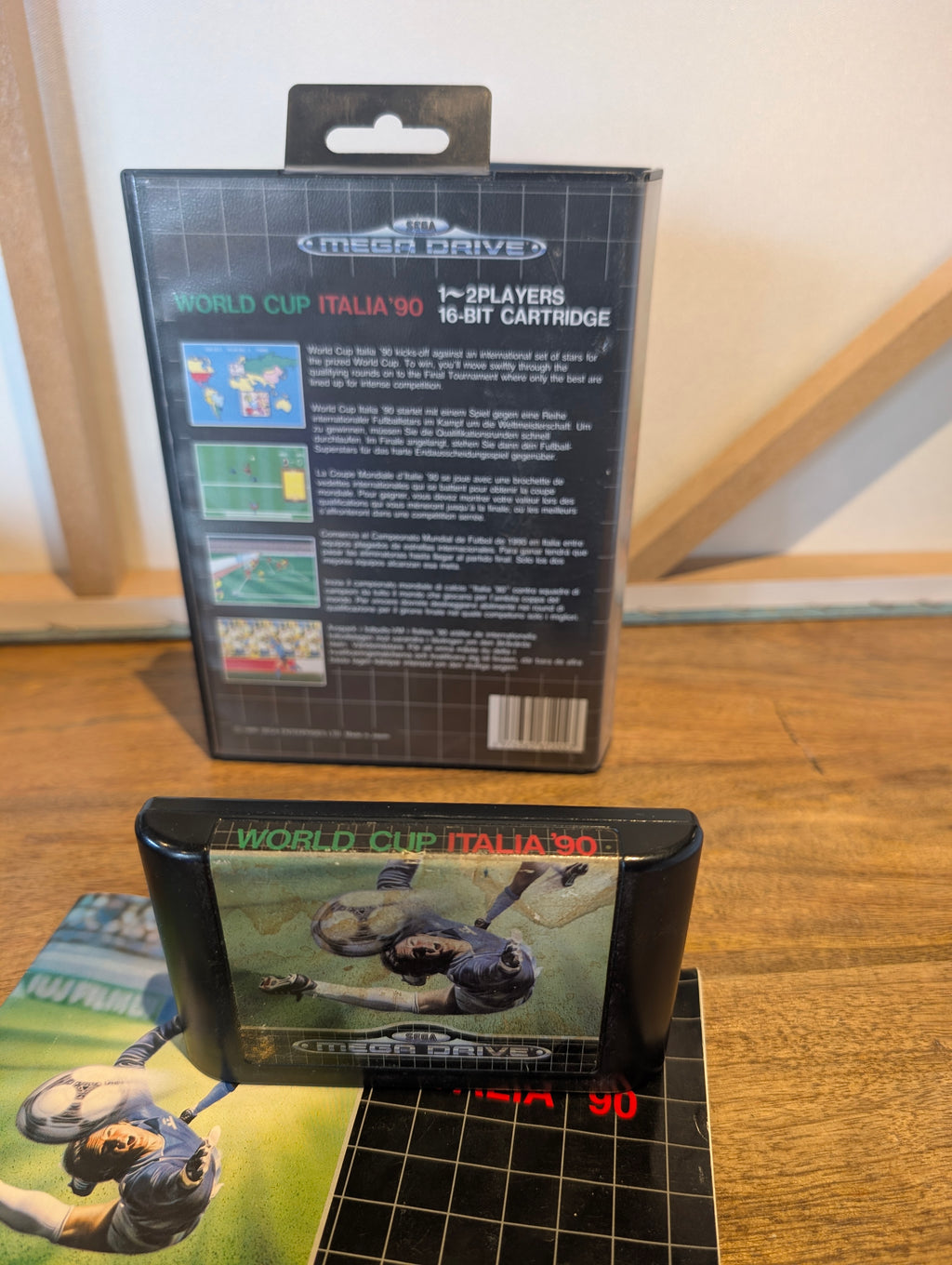 World Cup Italia 90 - Sega Mega Drive - CIB - Tested & Working