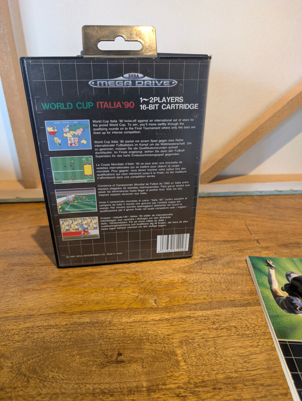 World Cup Italia 90 - Sega Mega Drive - CIB - Tested & Working