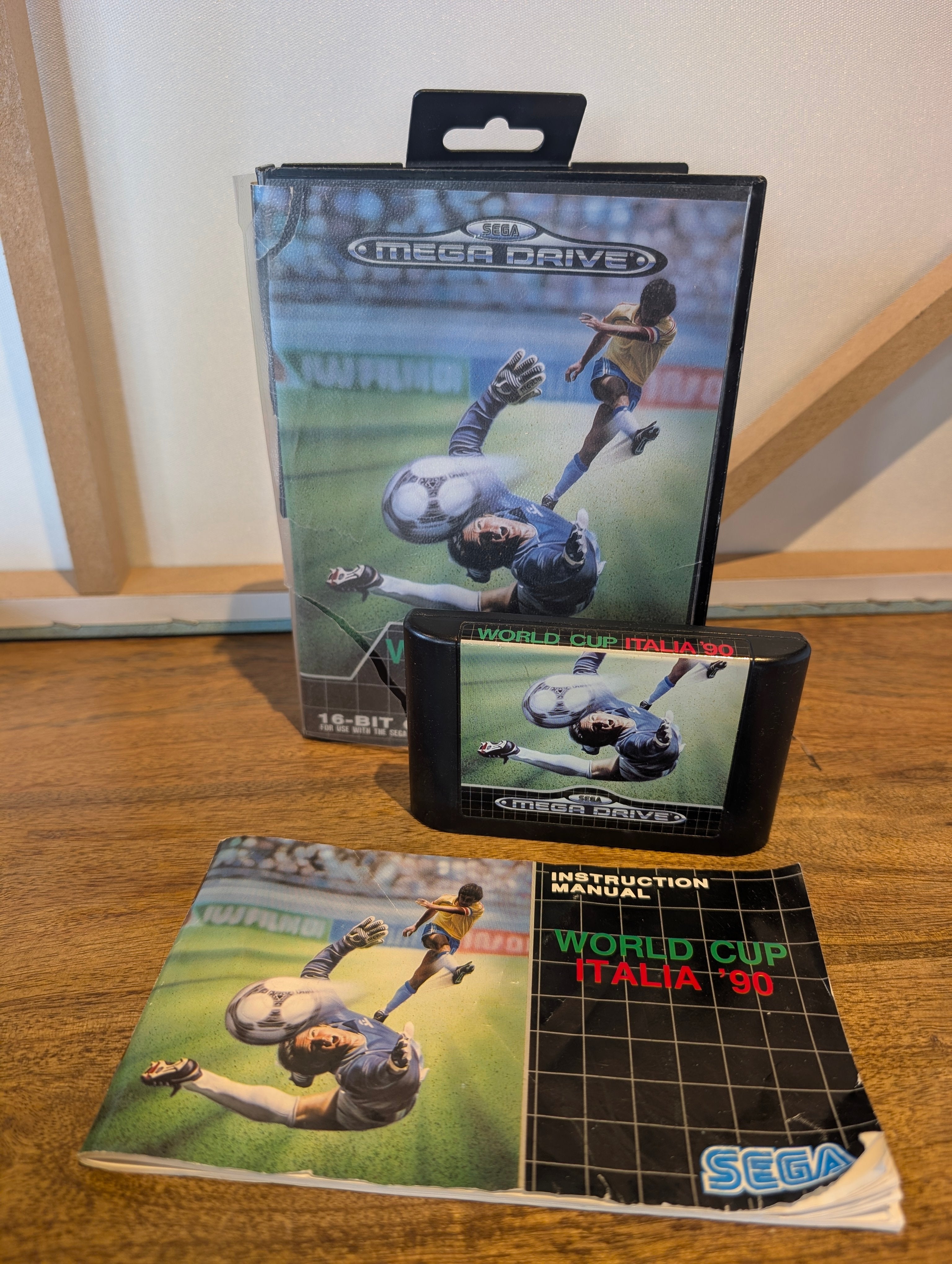 World Cup Italia 90 - Sega Mega Drive - CIB - Tested & Working