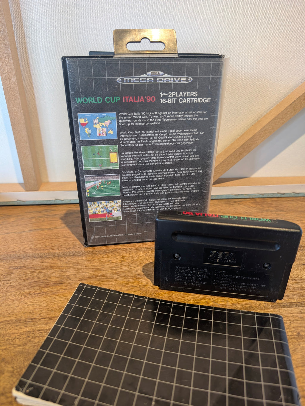 World Cup Italia 90 - Sega Mega Drive - CIB - Tested & Working