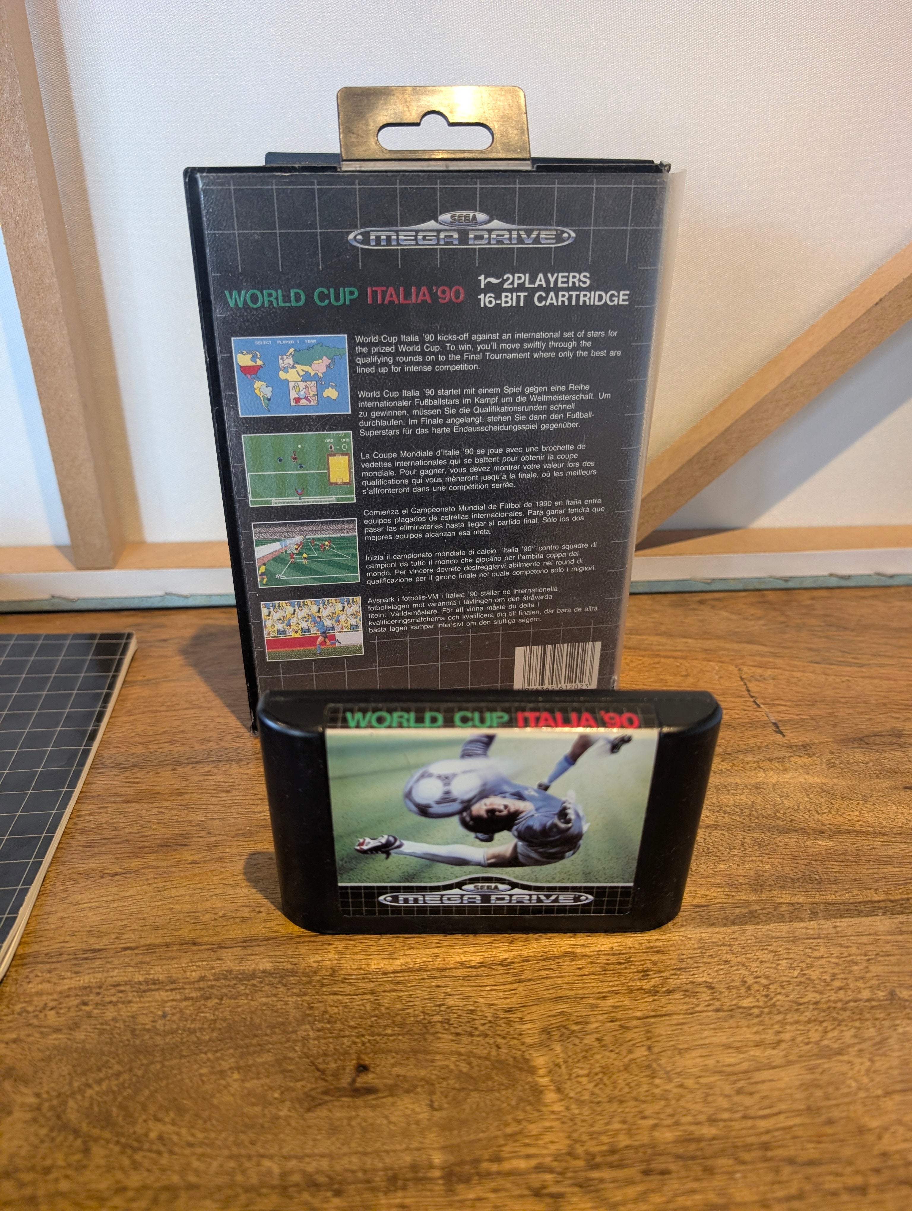 World Cup Italia 90 - Sega Mega Drive - CIB - Tested & Working
