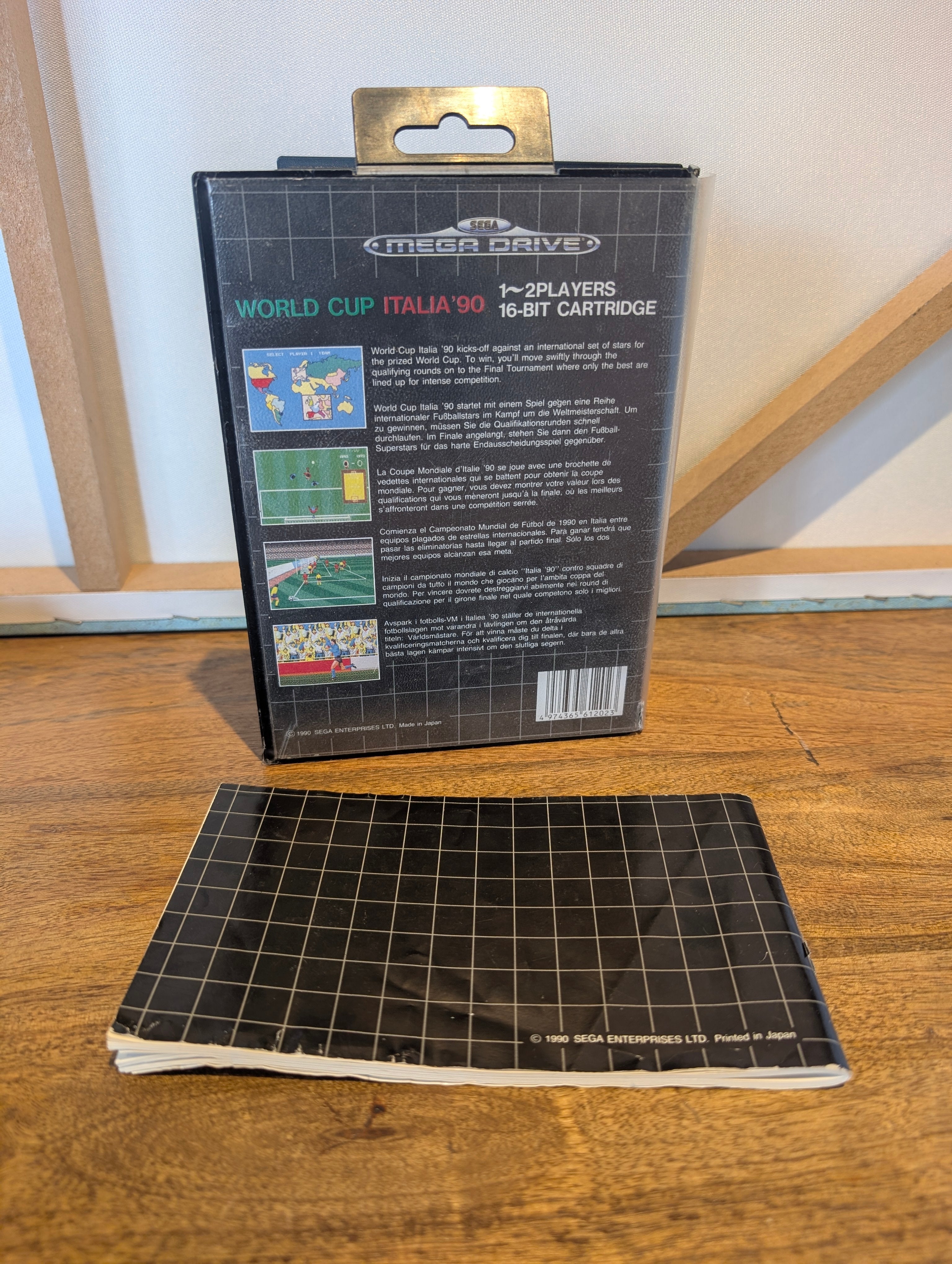 World Cup Italia 90 - Sega Mega Drive - CIB - Tested & Working
