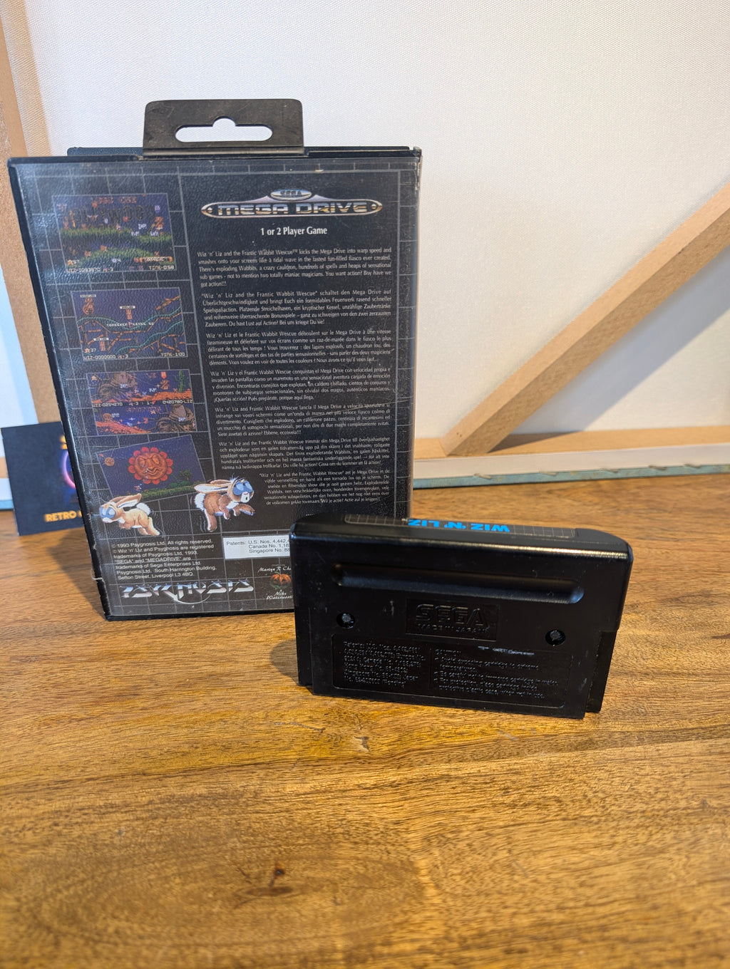 Wiz 'n' Liz - Sega Mega Drive - Boxed No Manual - Tested & Working