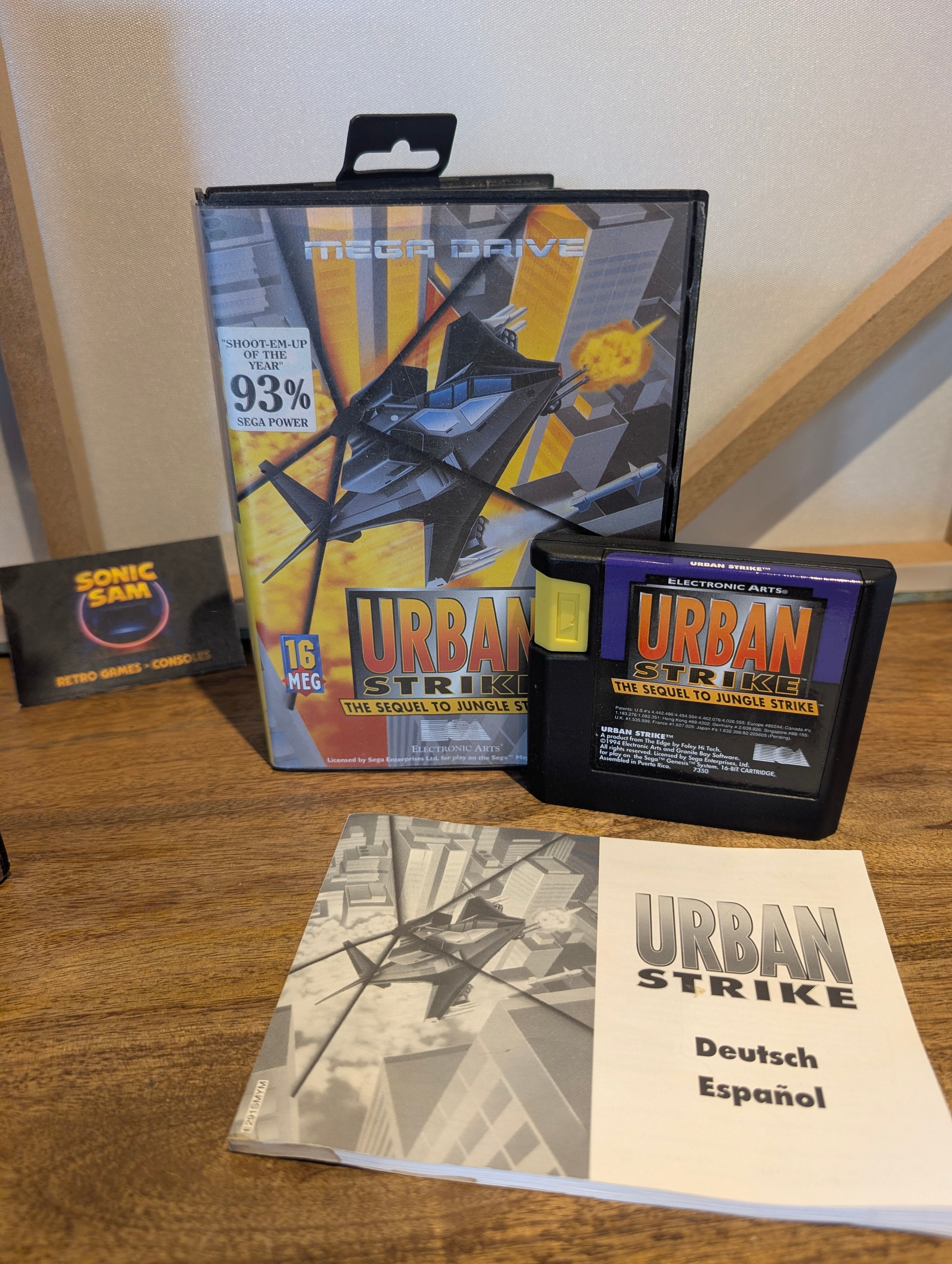 Urban Strike - Sega Mega Drive - CIB - Tested & Working