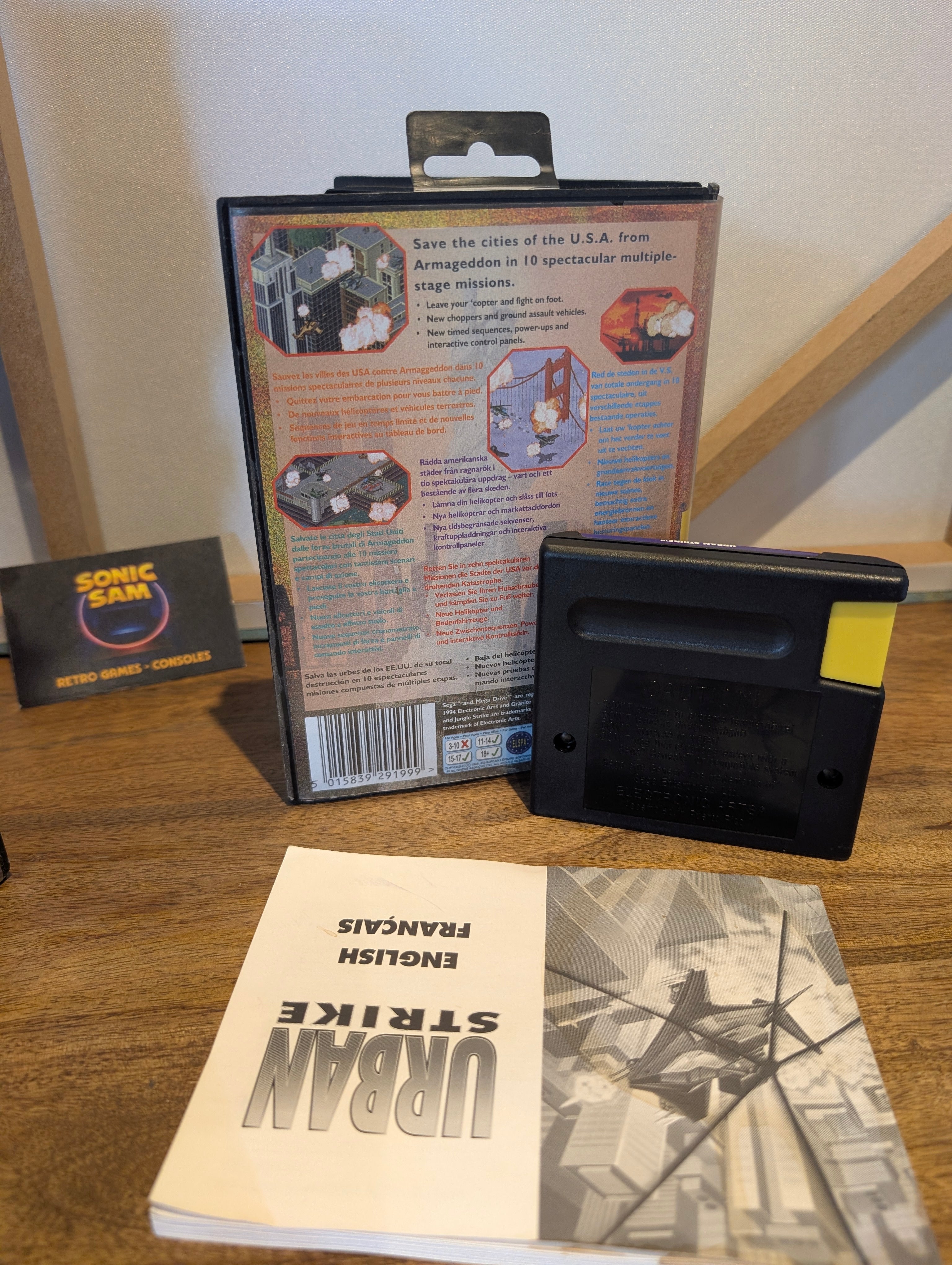 Urban Strike - Sega Mega Drive - CIB - Tested & Working