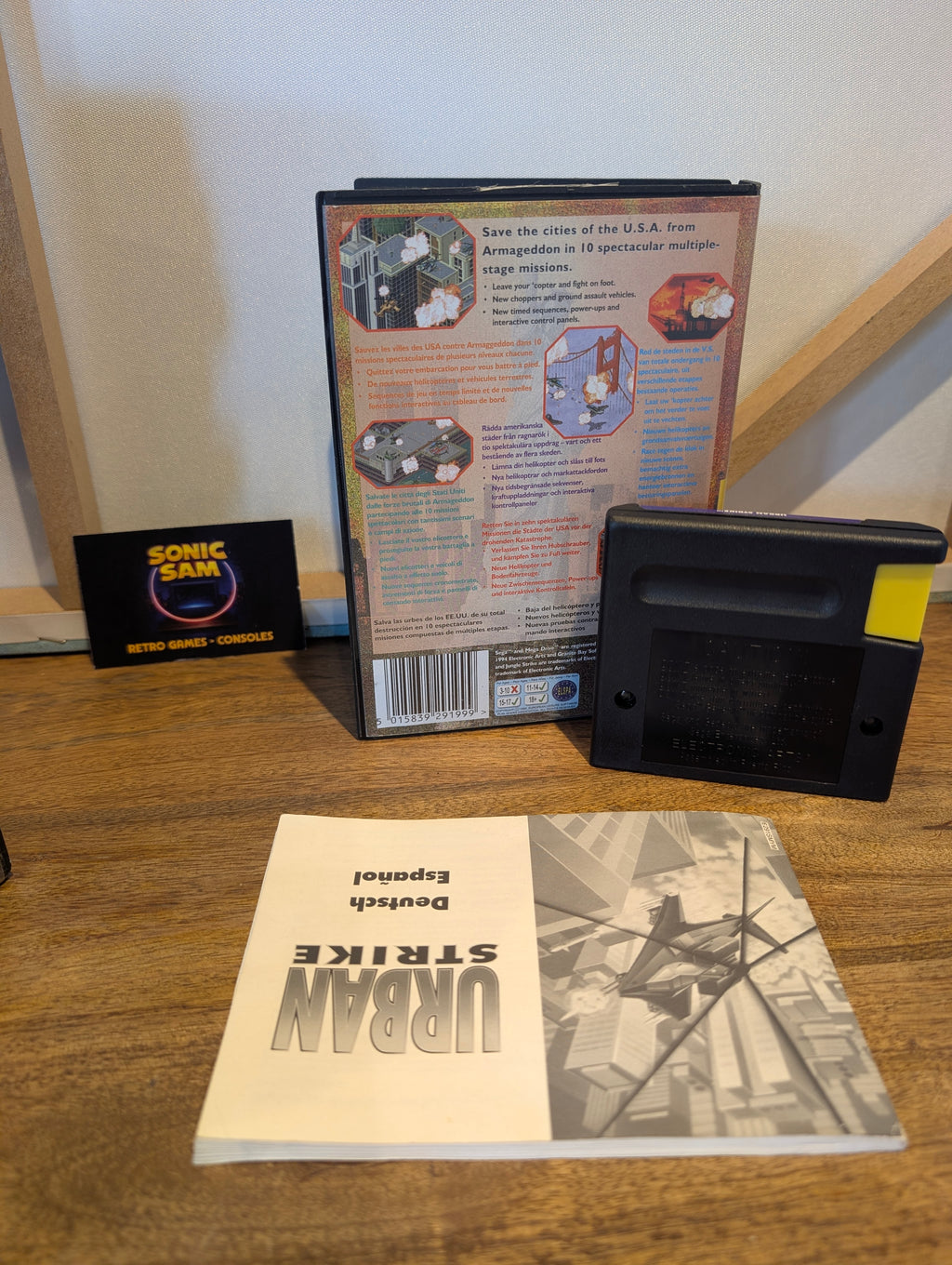 Urban Strike - Sega Mega Drive - CIB - Tested & Working