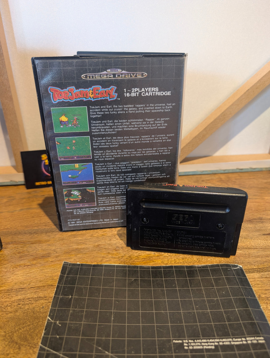 ToeJam & Earl - Sega Mega Drive - CIB - Tested & Working