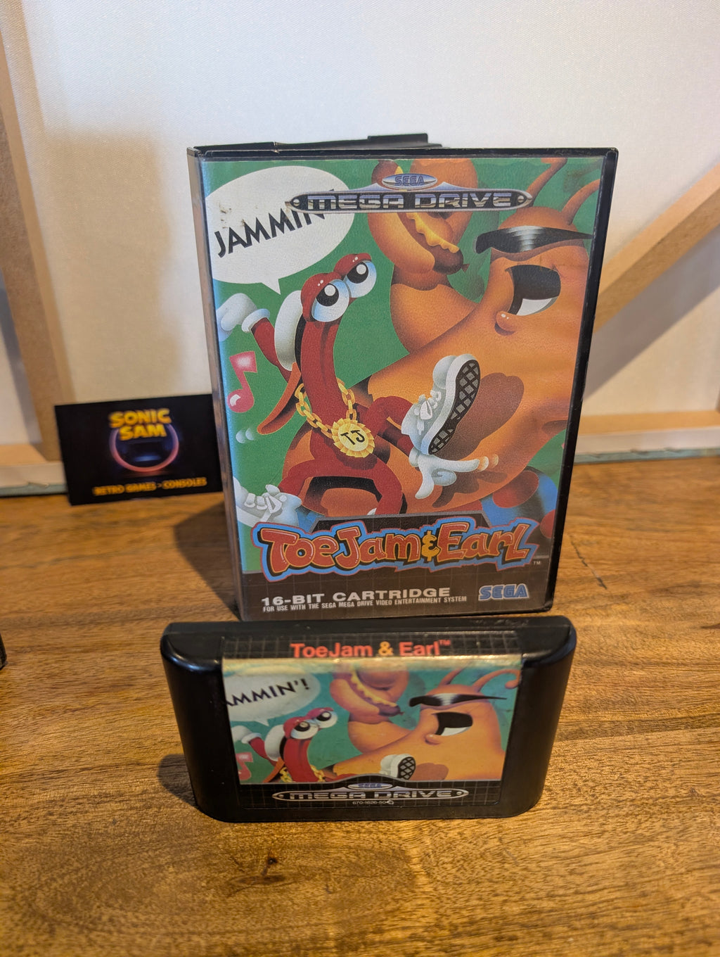 ToeJam & Earl - Sega Mega Drive - CIB - Tested & Working