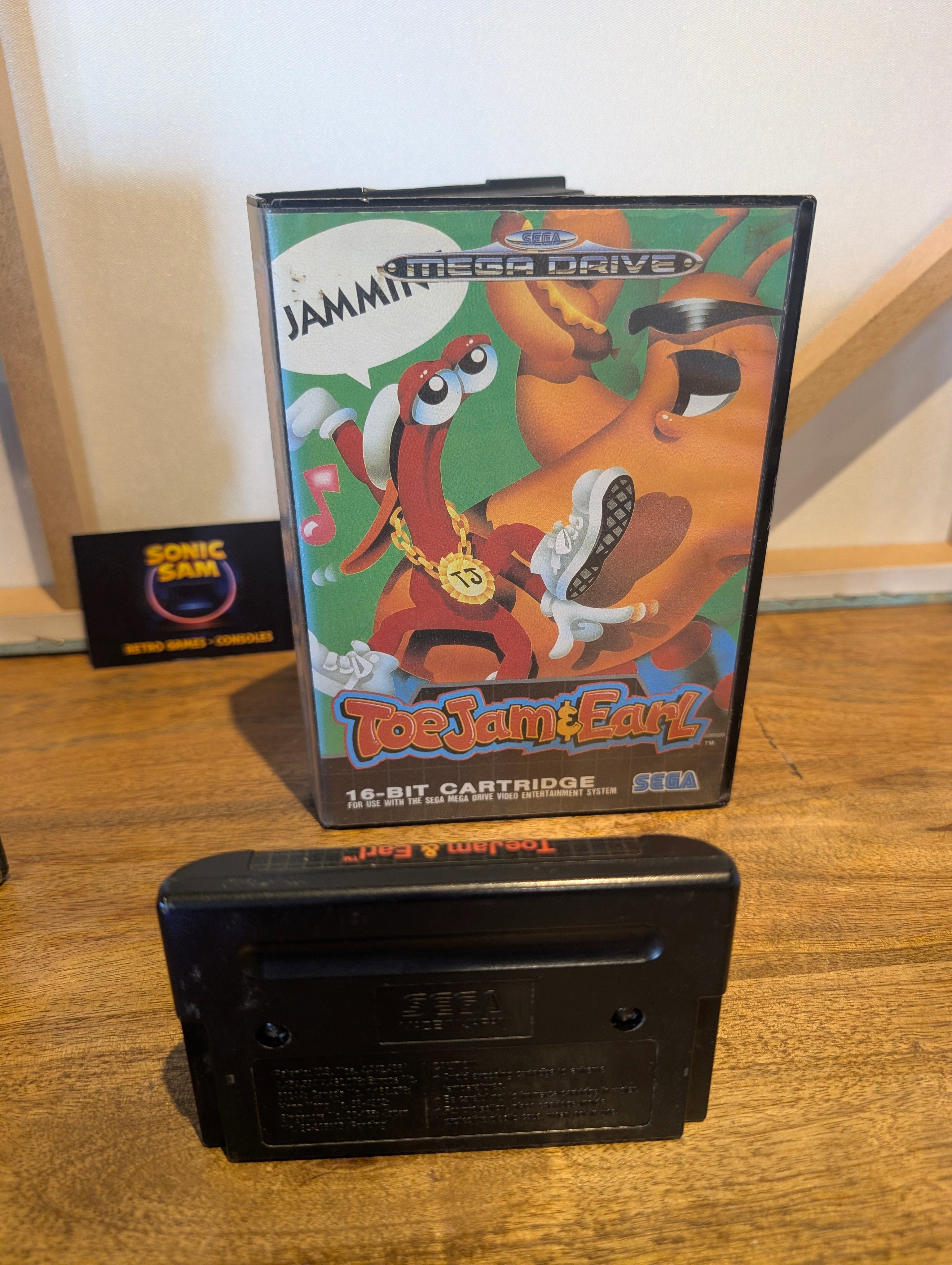 ToeJam & Earl - Sega Mega Drive - CIB - Tested & Working