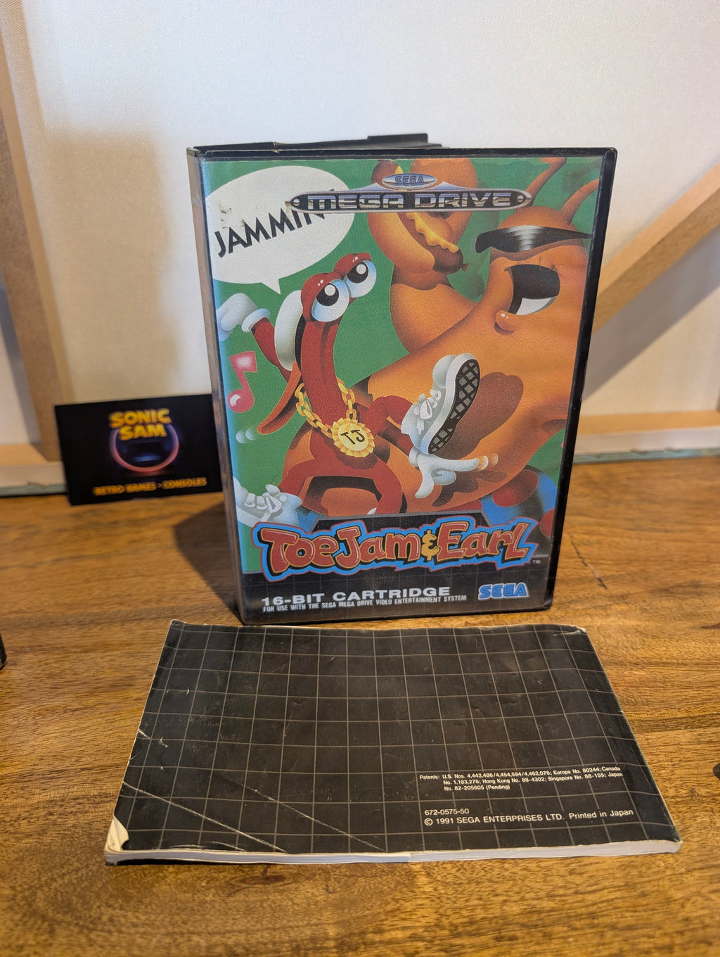 ToeJam & Earl - Sega Mega Drive - CIB - Tested & Working