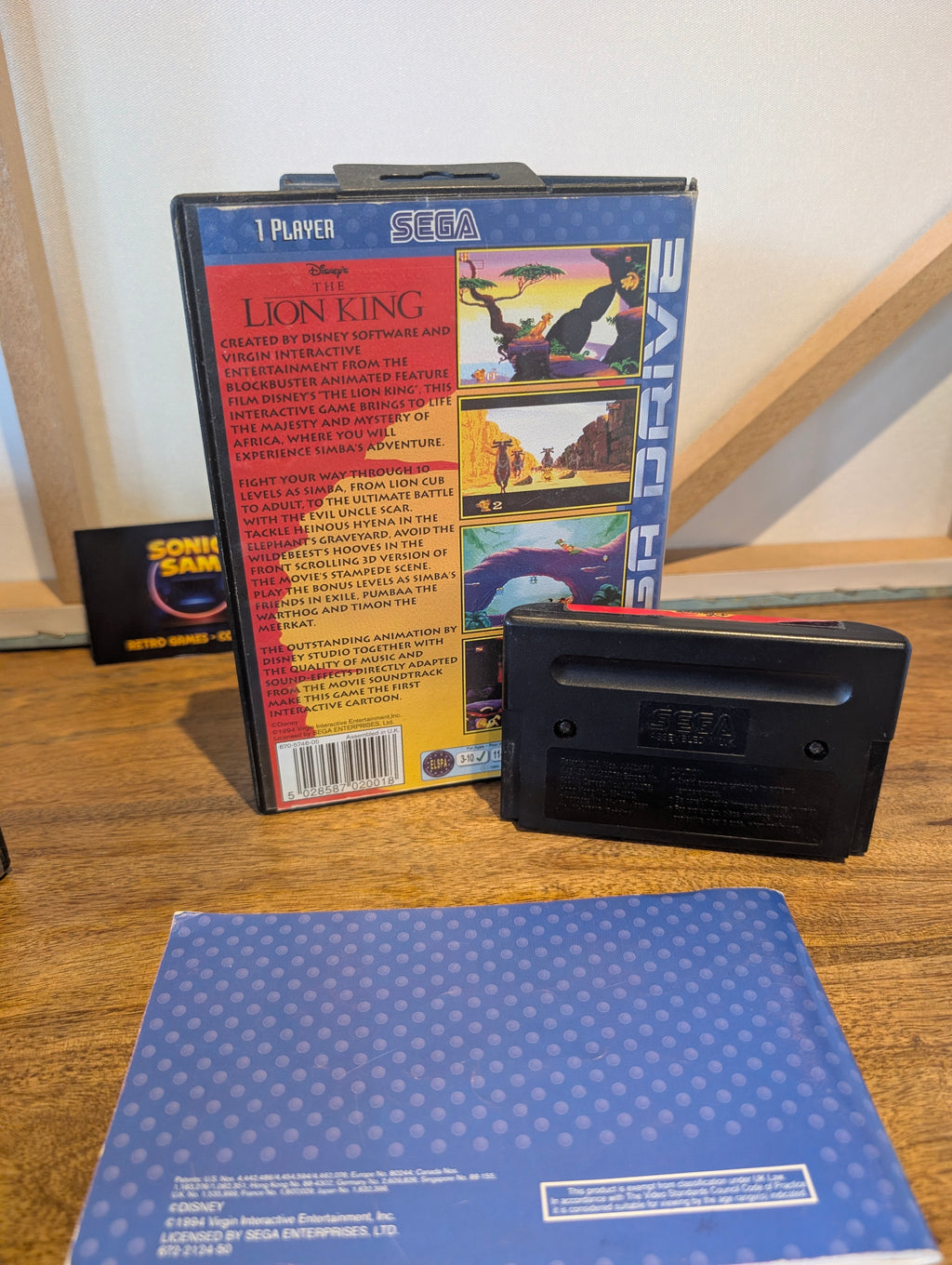 The Lion King - Sega Mega Drive - CIB - Tested & Working