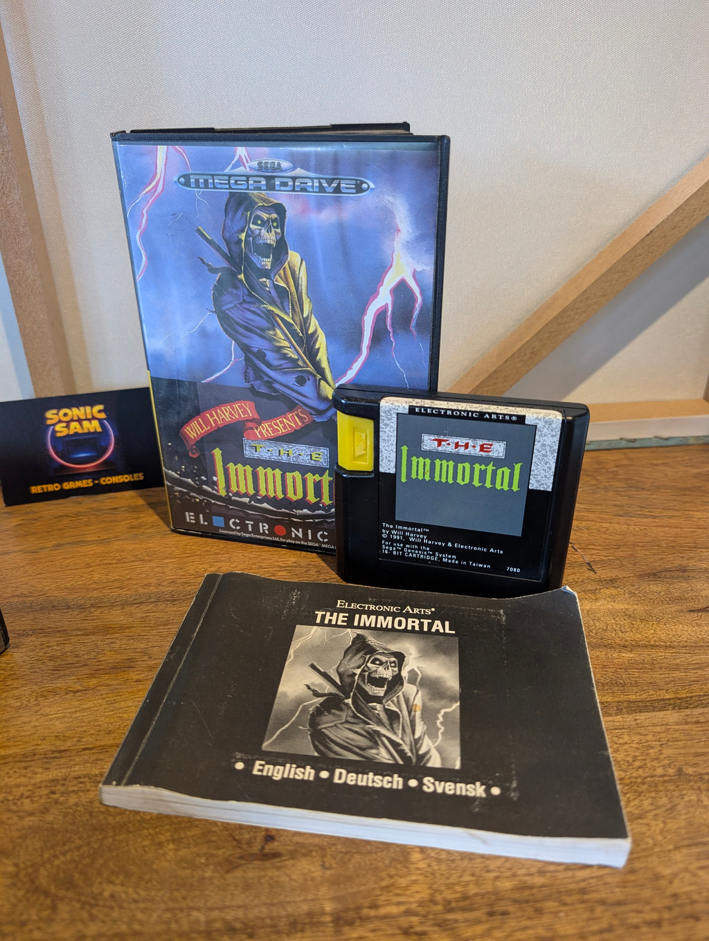 The Immortal - Sega Mega Drive - CIB - Tested & Working