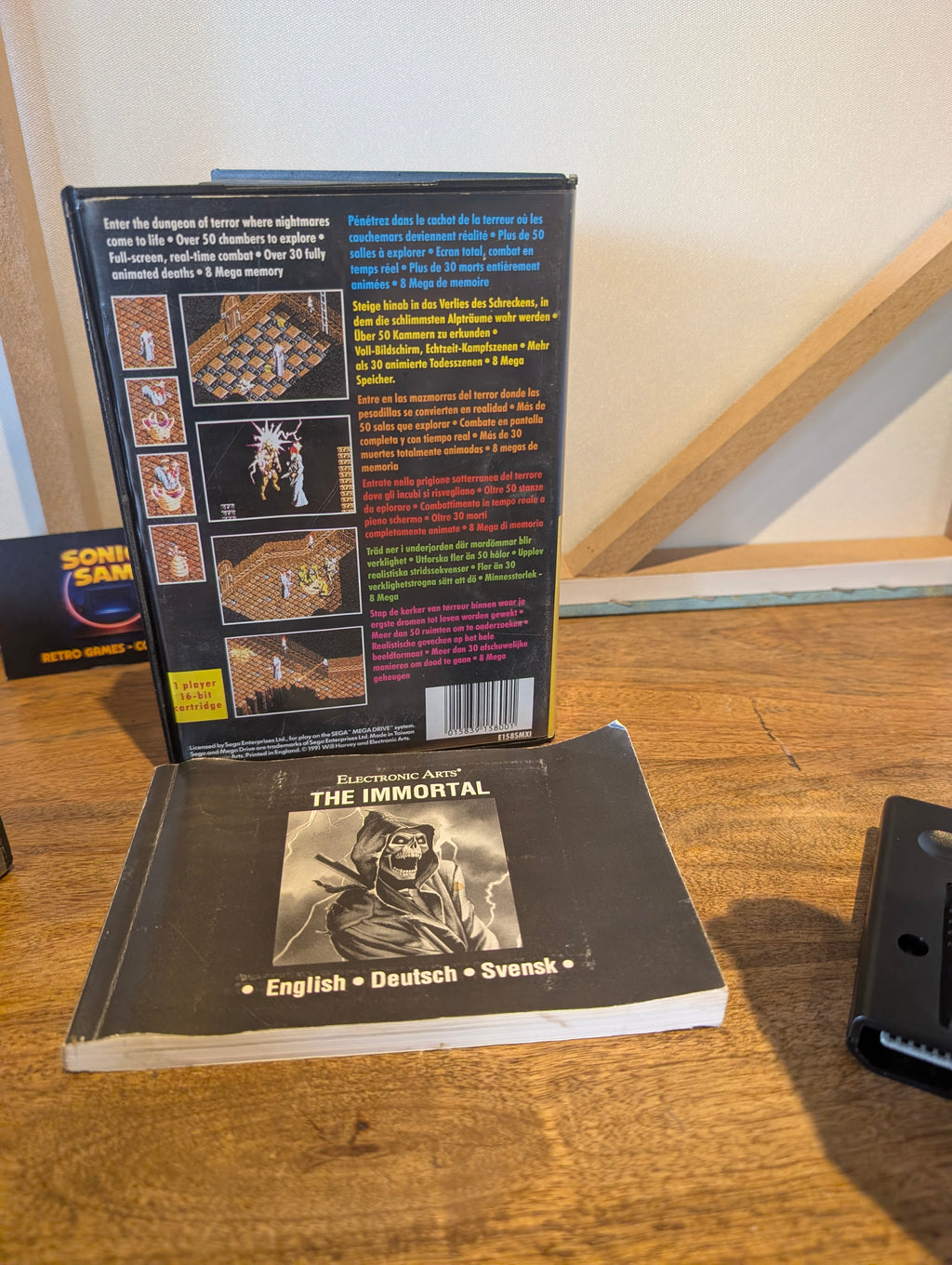 The Immortal - Sega Mega Drive - CIB - Tested & Working
