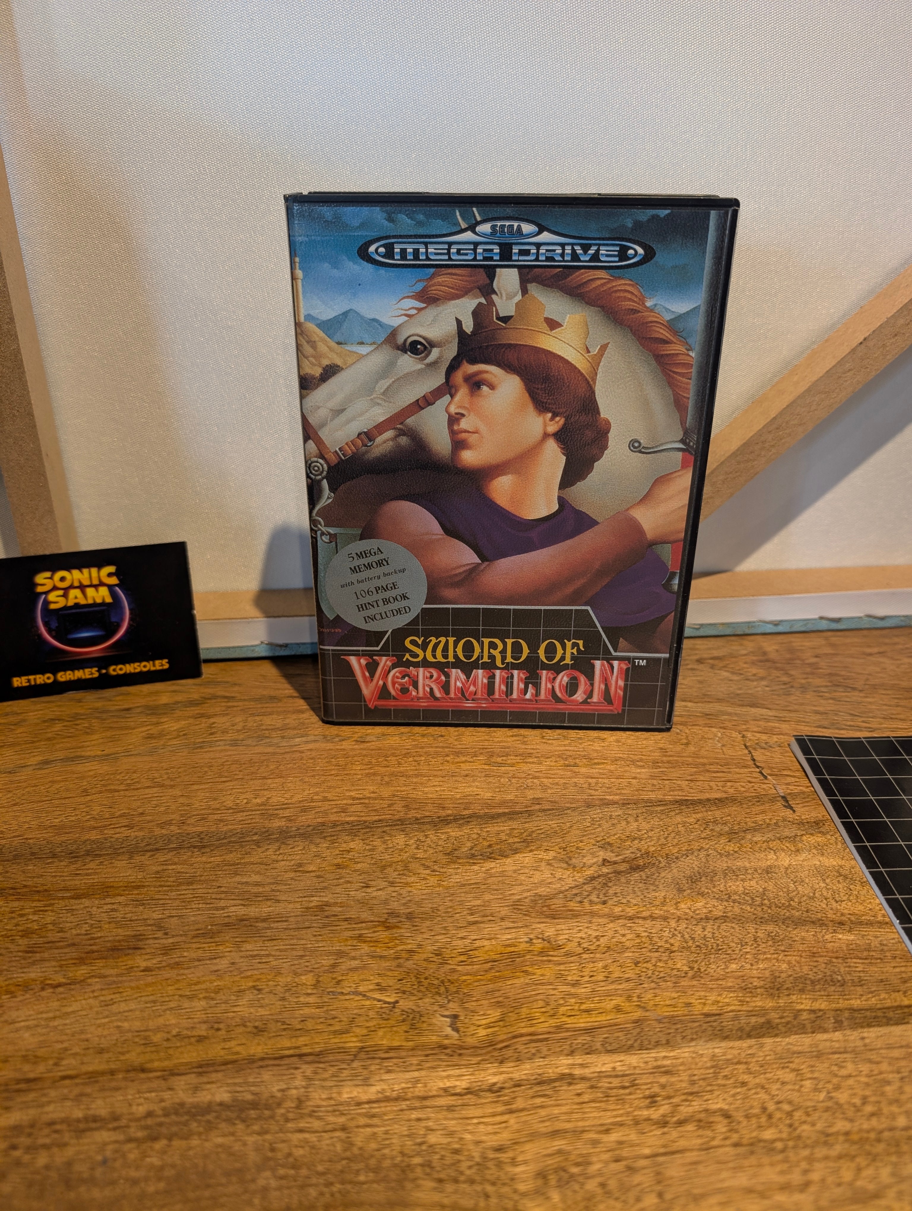 Sword of Vermilion - Sega Mega Drive - CIB - VGC - Tested & Working