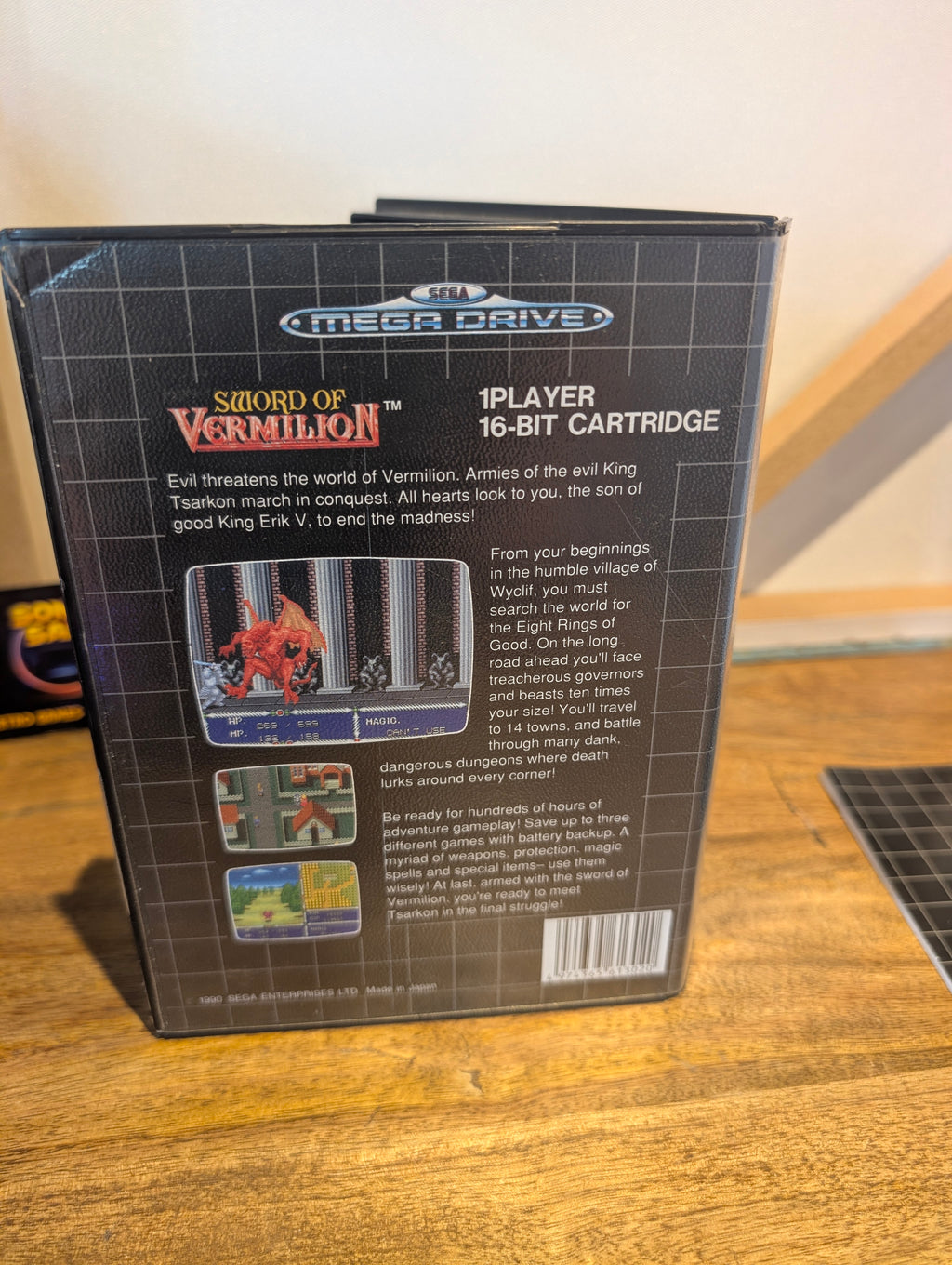 Sword of Vermilion - Sega Mega Drive - CIB - VGC - Tested & Working