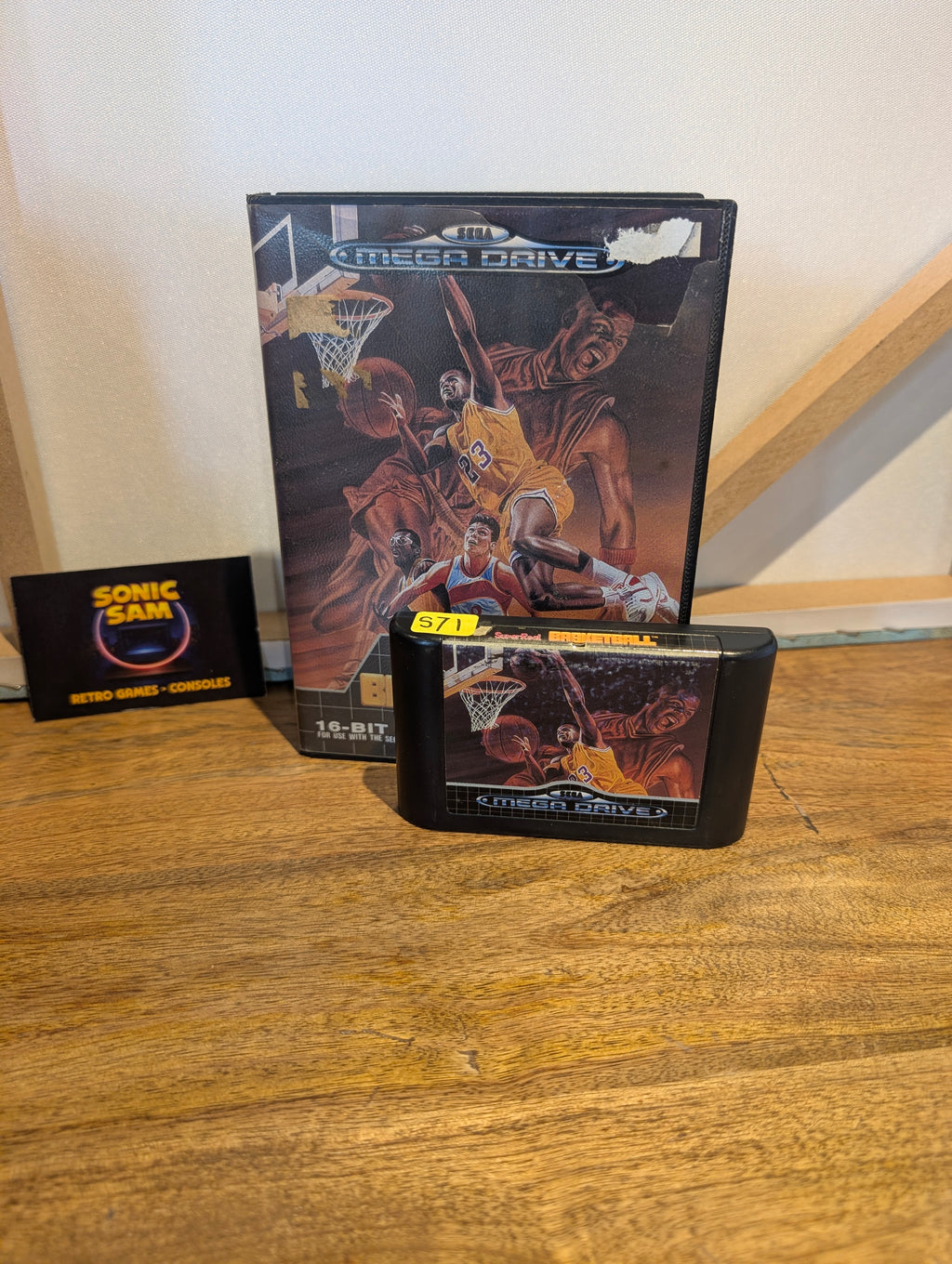 Super Real Basketball - Sega Mega Drive - CIB - Tested & Working