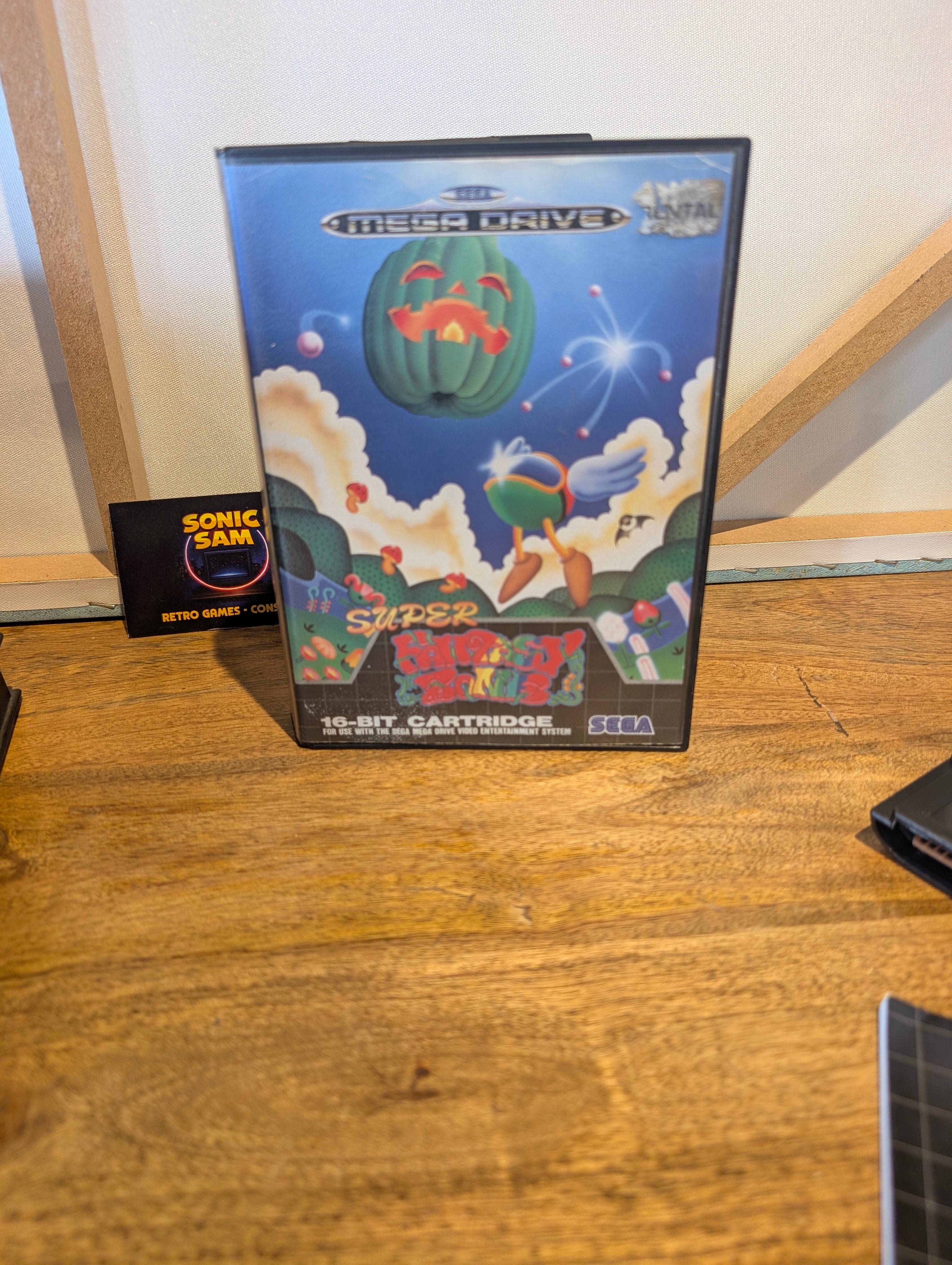 Super Fantasy Zone - Sega Mega Drive - CIB - Tested & Working