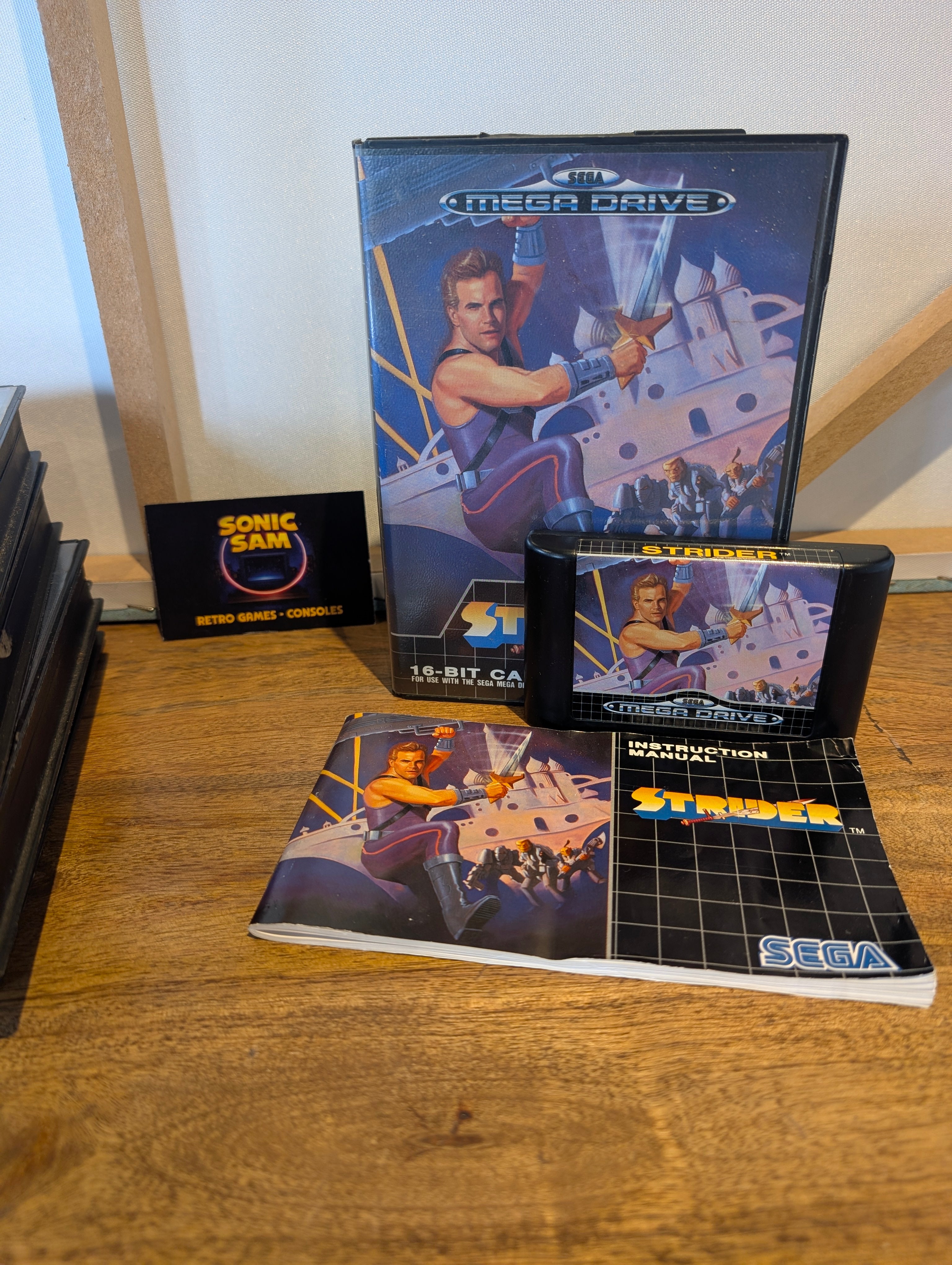 Strider - Sega Mega Drive - CIB - Tested & Working