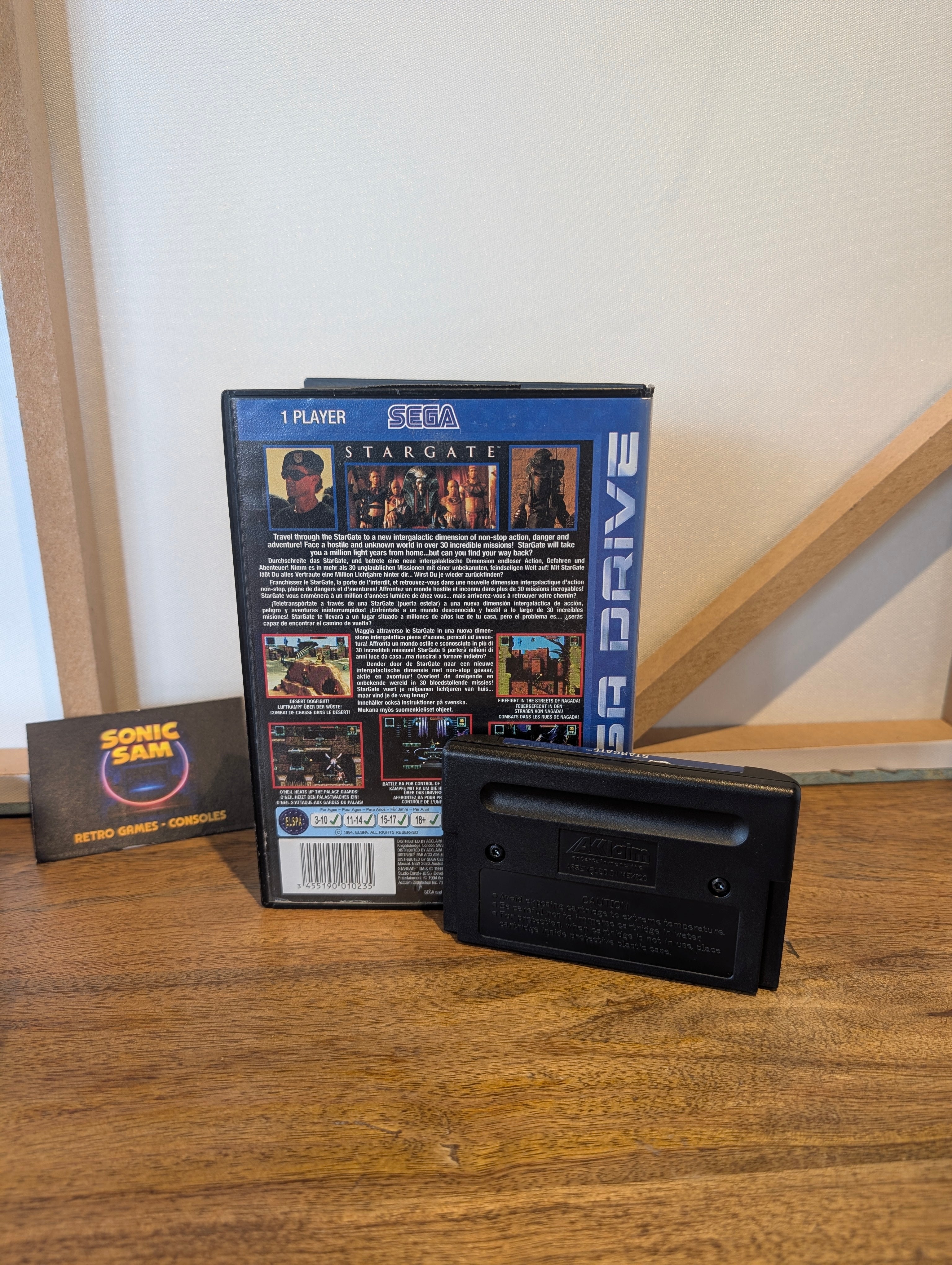 Stargate - Sega Mega Drive - Boxed No Manual - Tested & Working