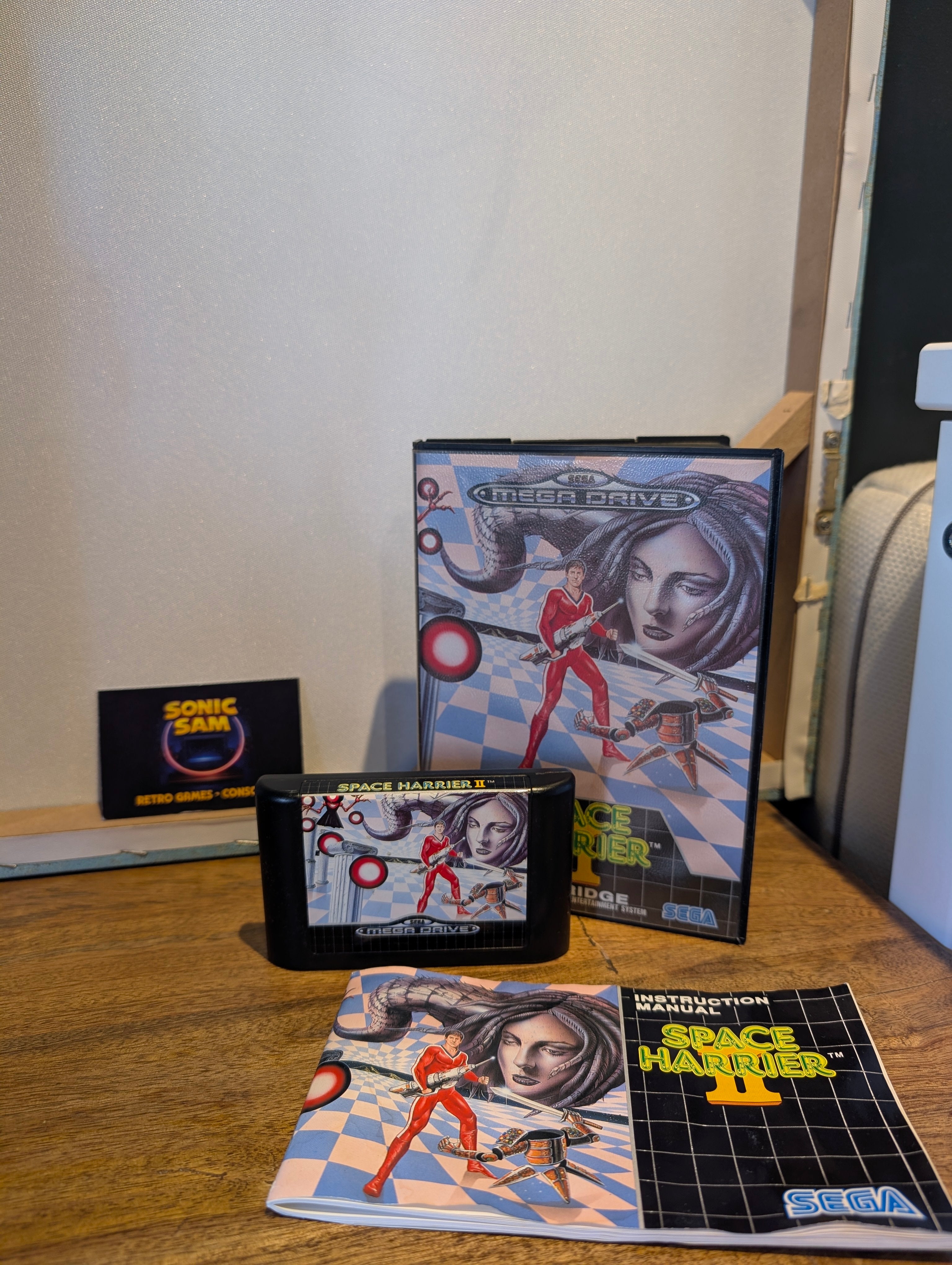 Space Harrier II - Sega Mega Drive - CIB - Tested & Working