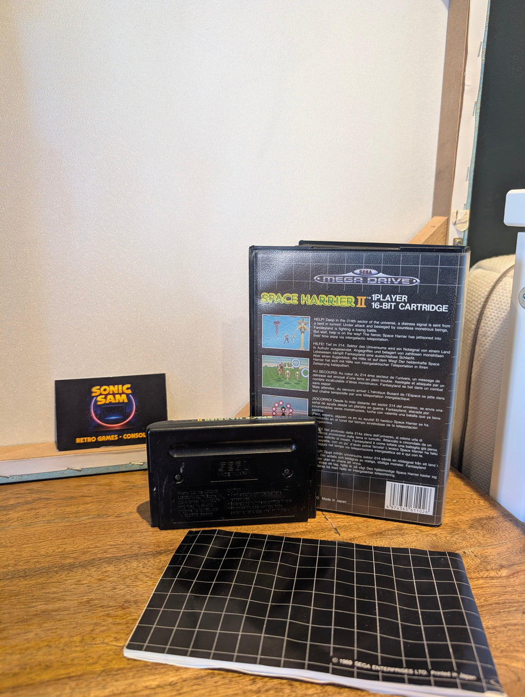 Space Harrier II - Sega Mega Drive - CIB - Tested & Working