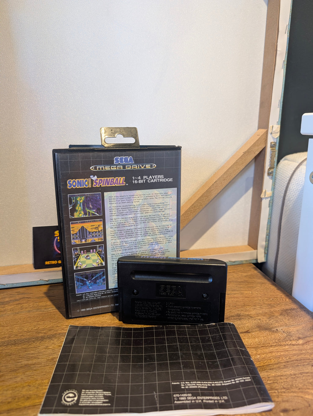 Sonic Spinball - Sega Mega Drive - CIB - Tested & Working