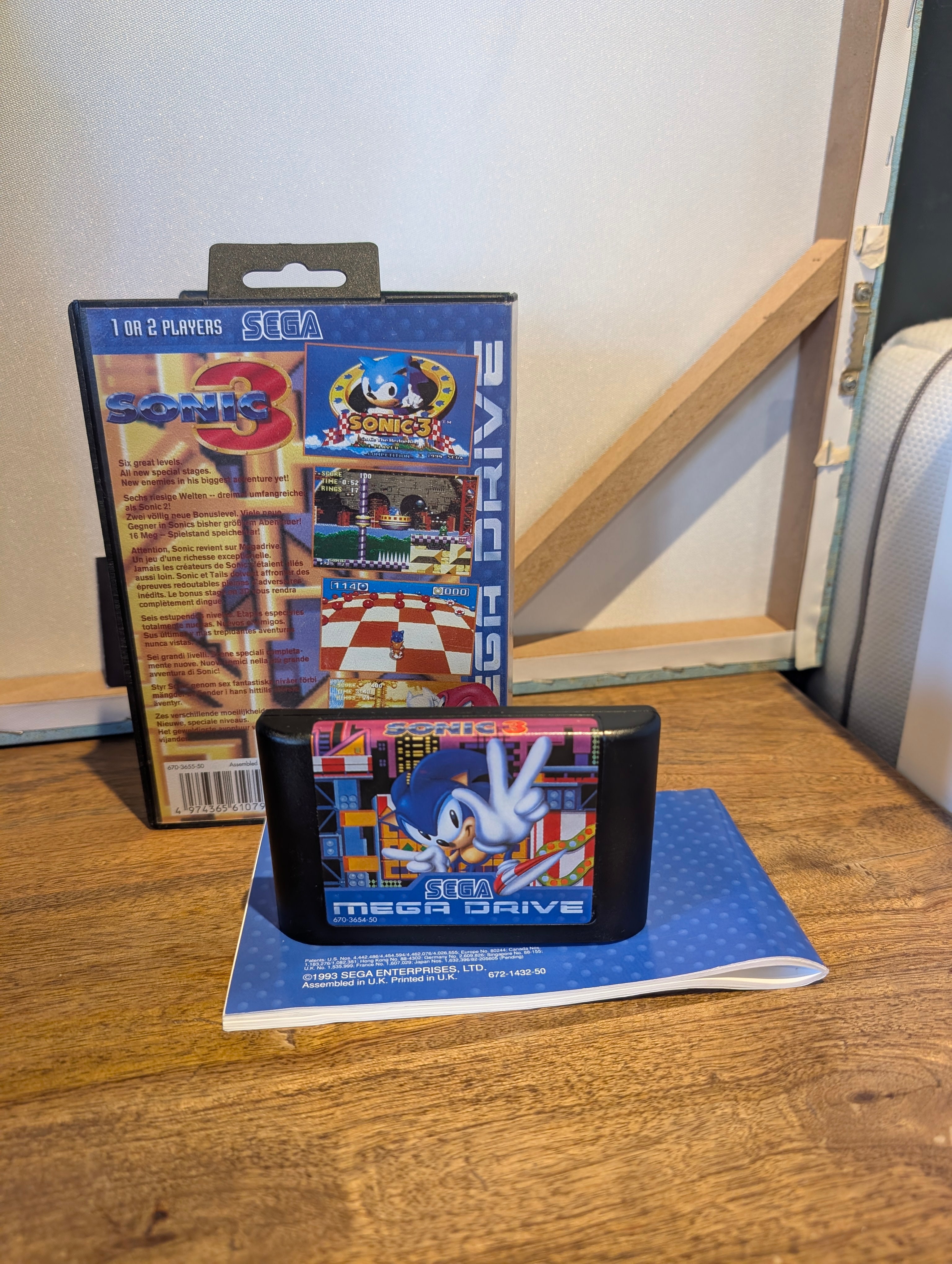 Sonic the Hedgehog 3 - Sega Mega Drive - CIB - Tested & Working