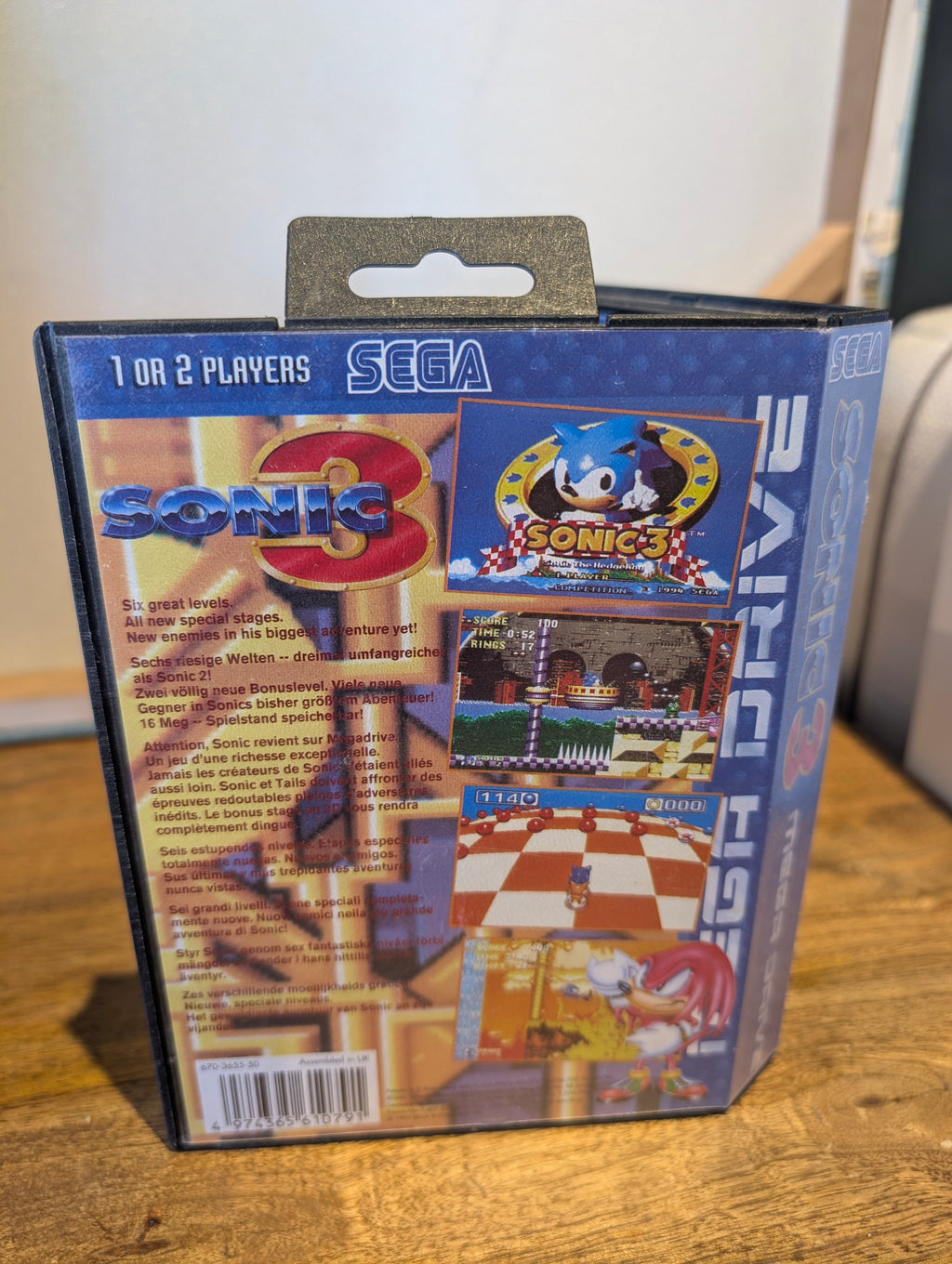 Sonic the Hedgehog 3 - Sega Mega Drive - CIB - Tested & Working