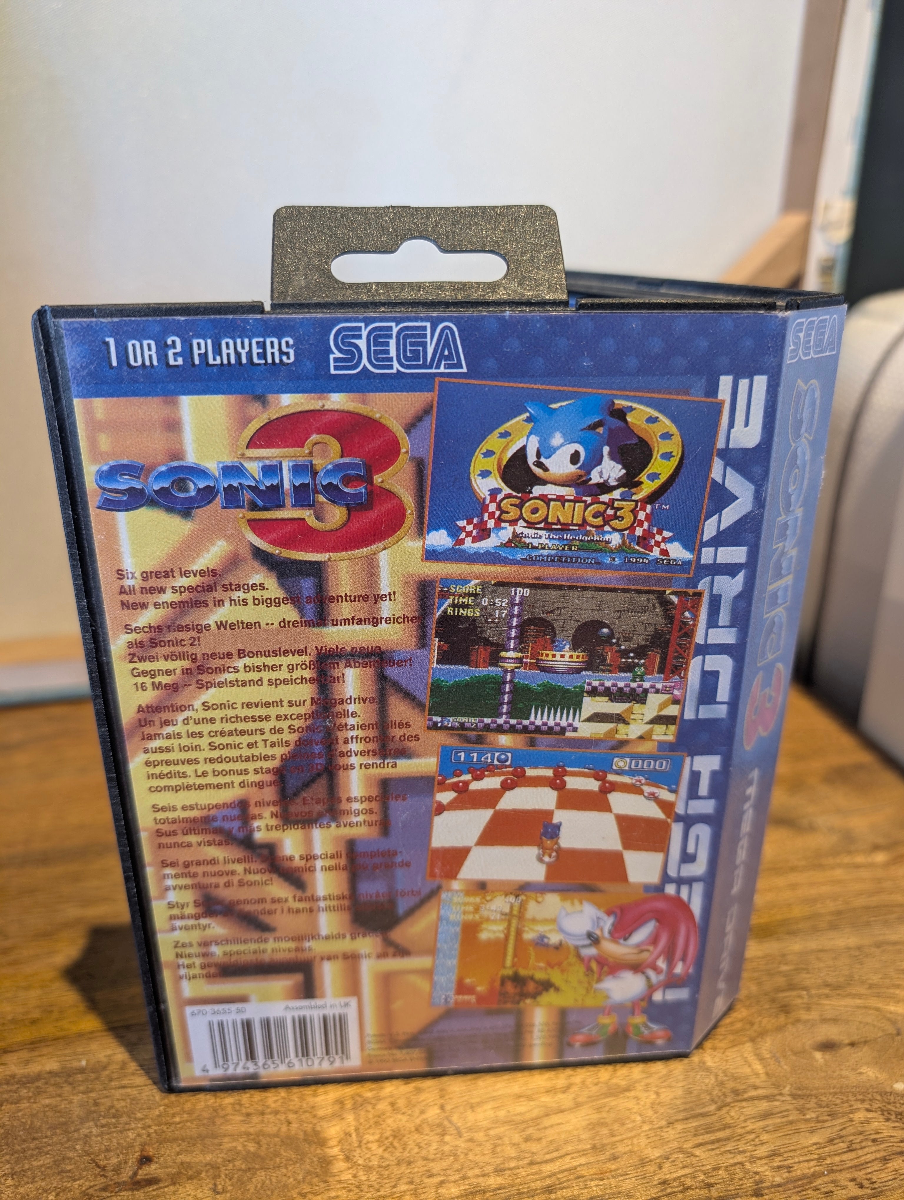 Sonic the Hedgehog 3 - Sega Mega Drive - CIB - Tested & Working