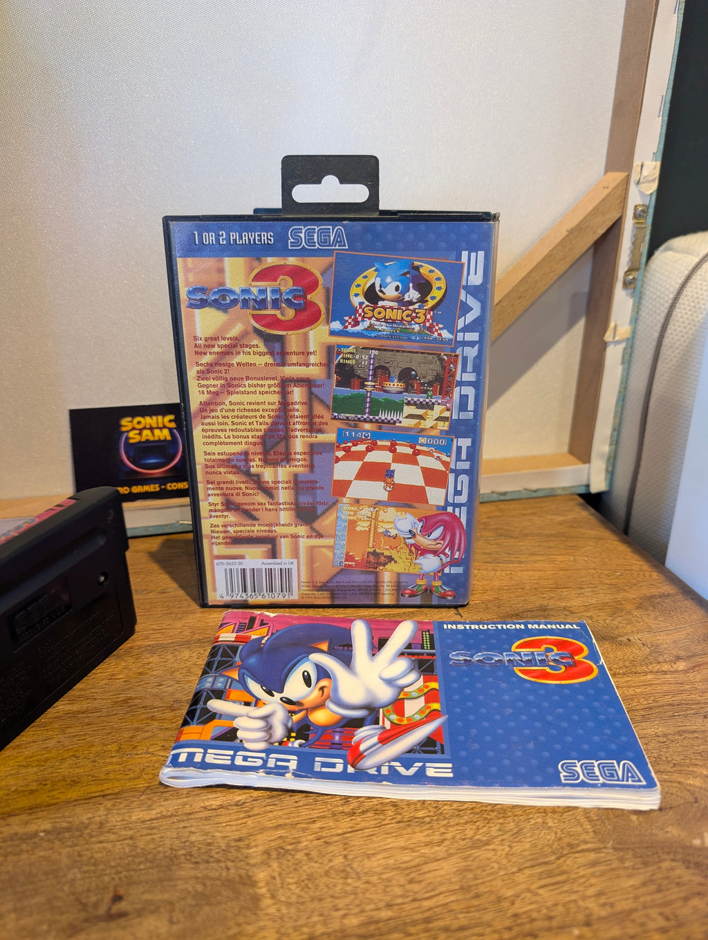 Sonic the Hedgehog 3 - Sega Mega Drive - CIB - Tested & Working