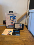 Sonic the Hedgehog - Sega Mega Drive - CIB - Tested & Working
