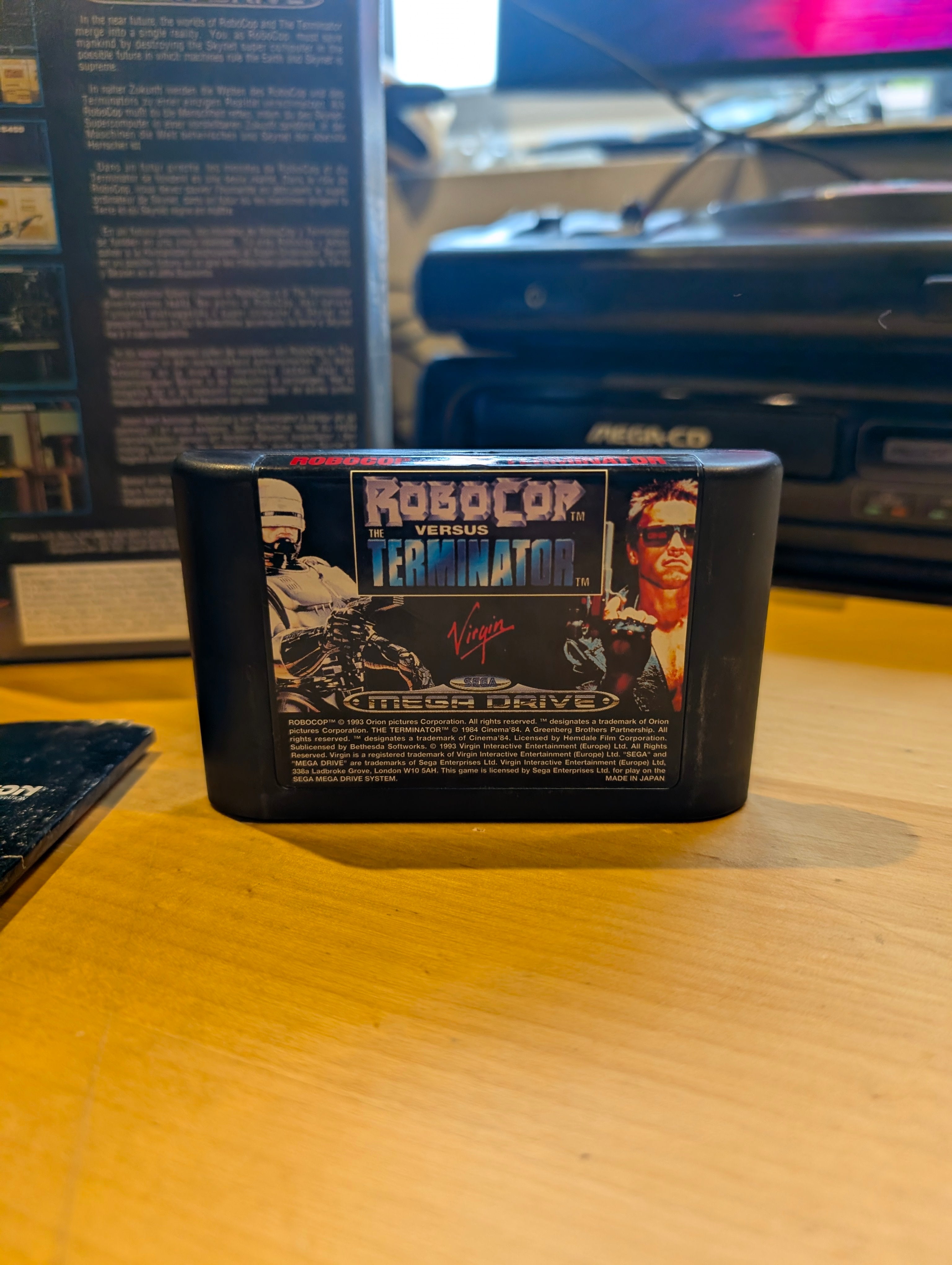 Robocop Vs Terminator - Sega Mega Drive - CIB - Tested & Working