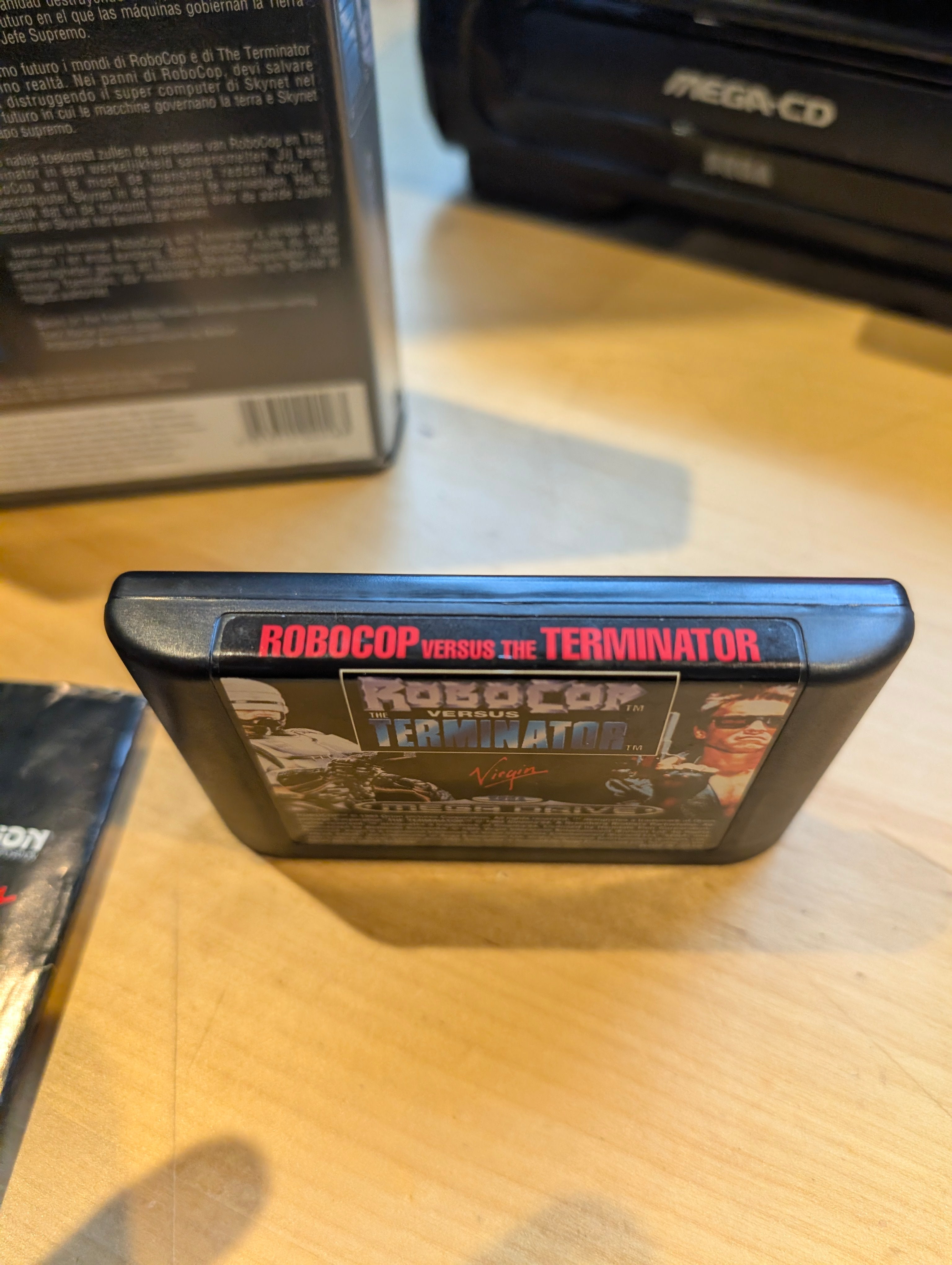 Robocop Vs Terminator - Sega Mega Drive - CIB - Tested & Working