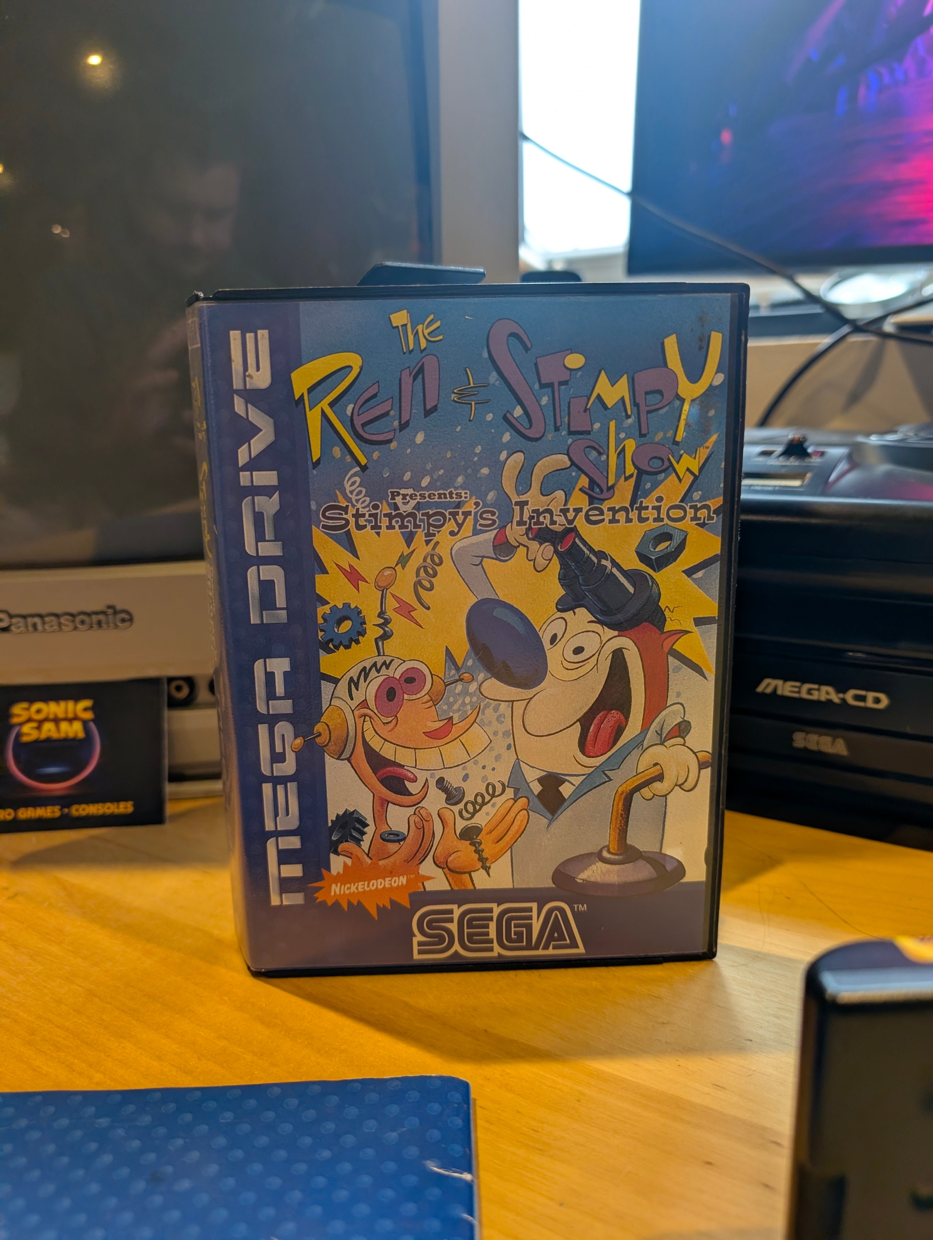 Ren & Stimpy Show: Stimpy’s Invention - Sega Mega Drive - CIB - Tested & Worki