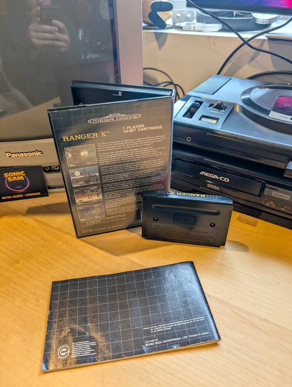 Ranger X - Sega Mega Drive - CIB - VGC - Tested & Working