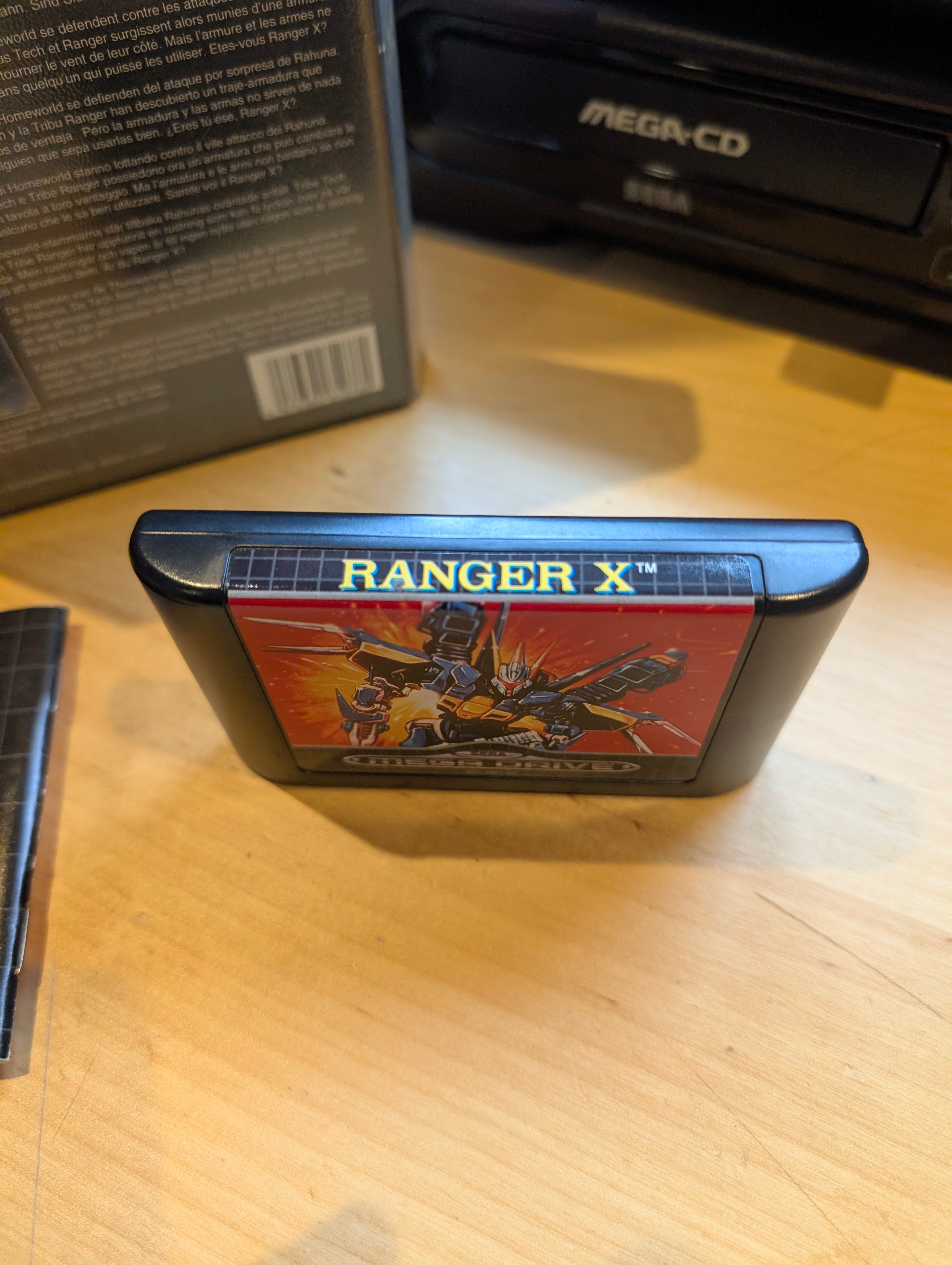 Ranger X - Sega Mega Drive - CIB - VGC - Tested & Working