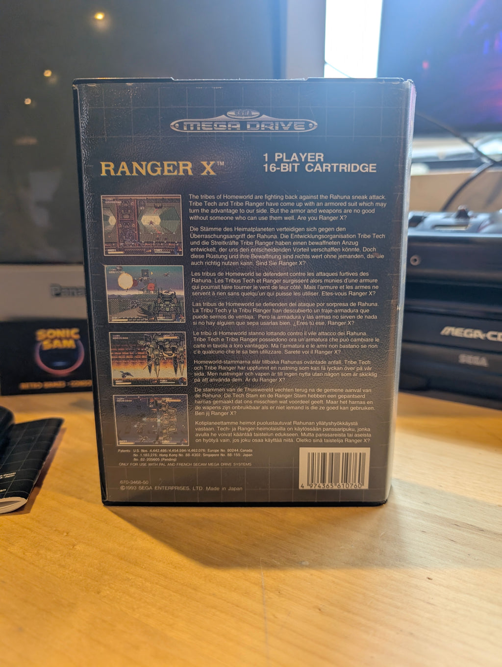 Ranger X - Sega Mega Drive - CIB - VGC - Tested & Working