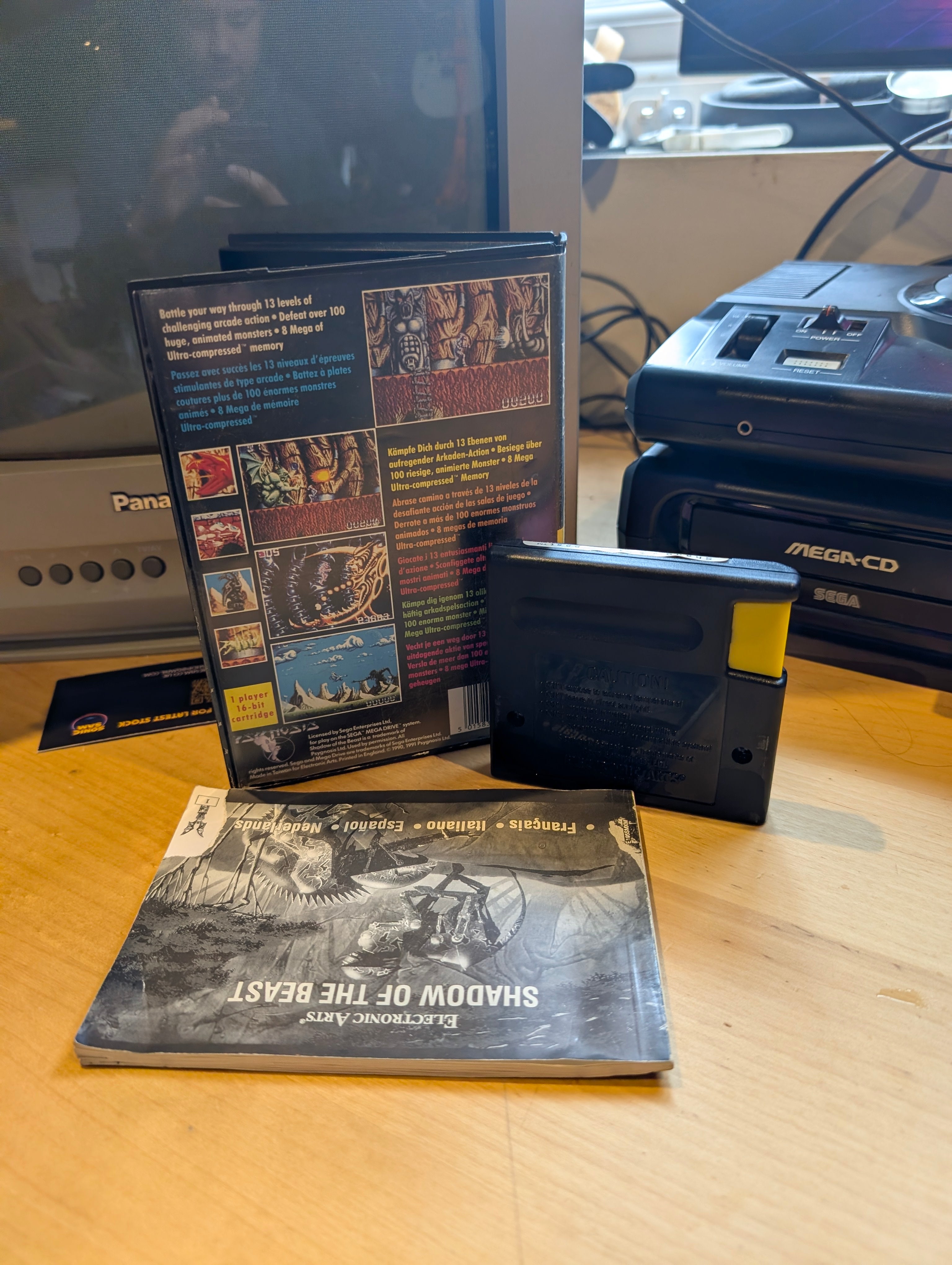 Shadow of the Beast - Sega Mega Drive - CIB - Tested & Working
